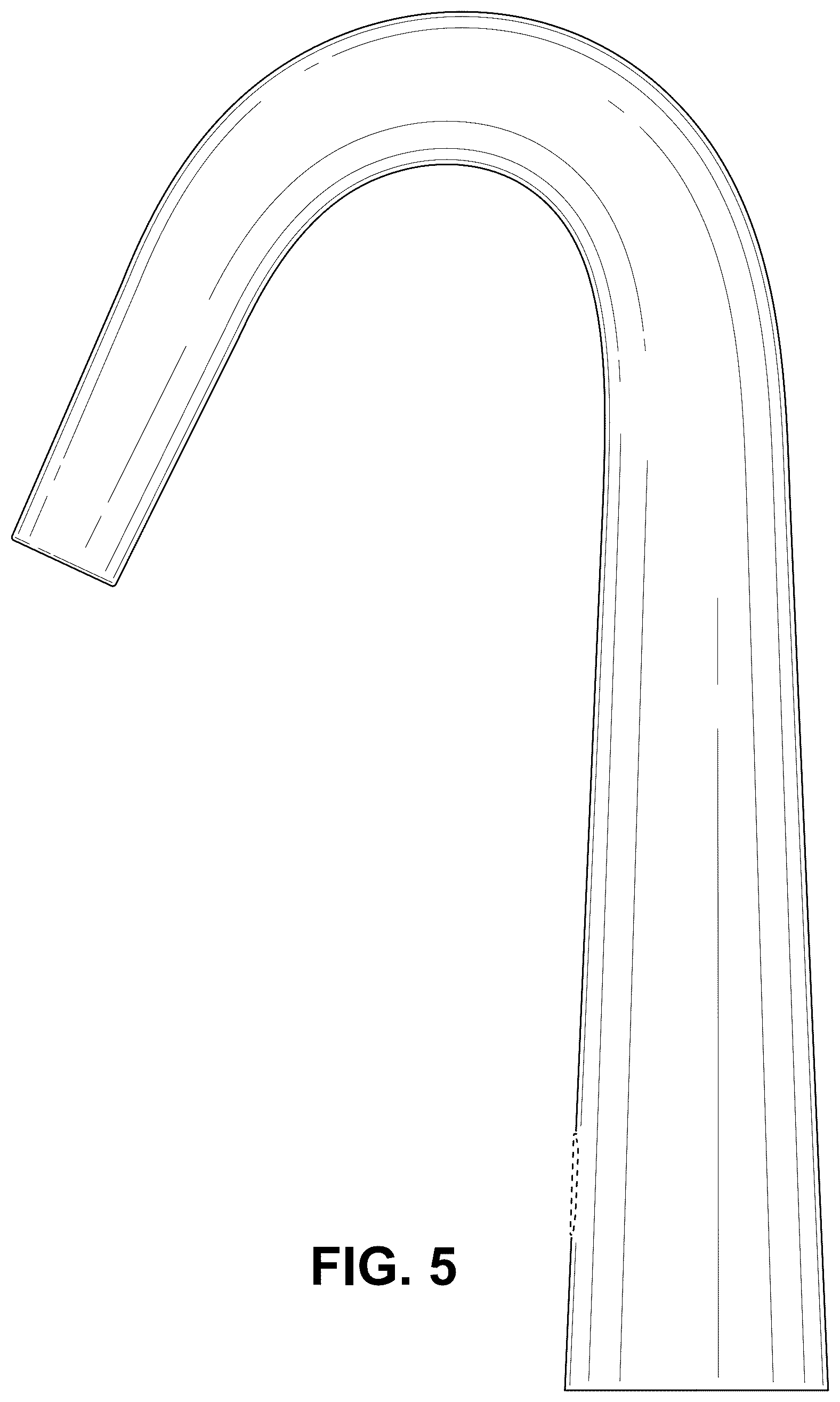 Patent USD1125473 Figure 5 – Spout