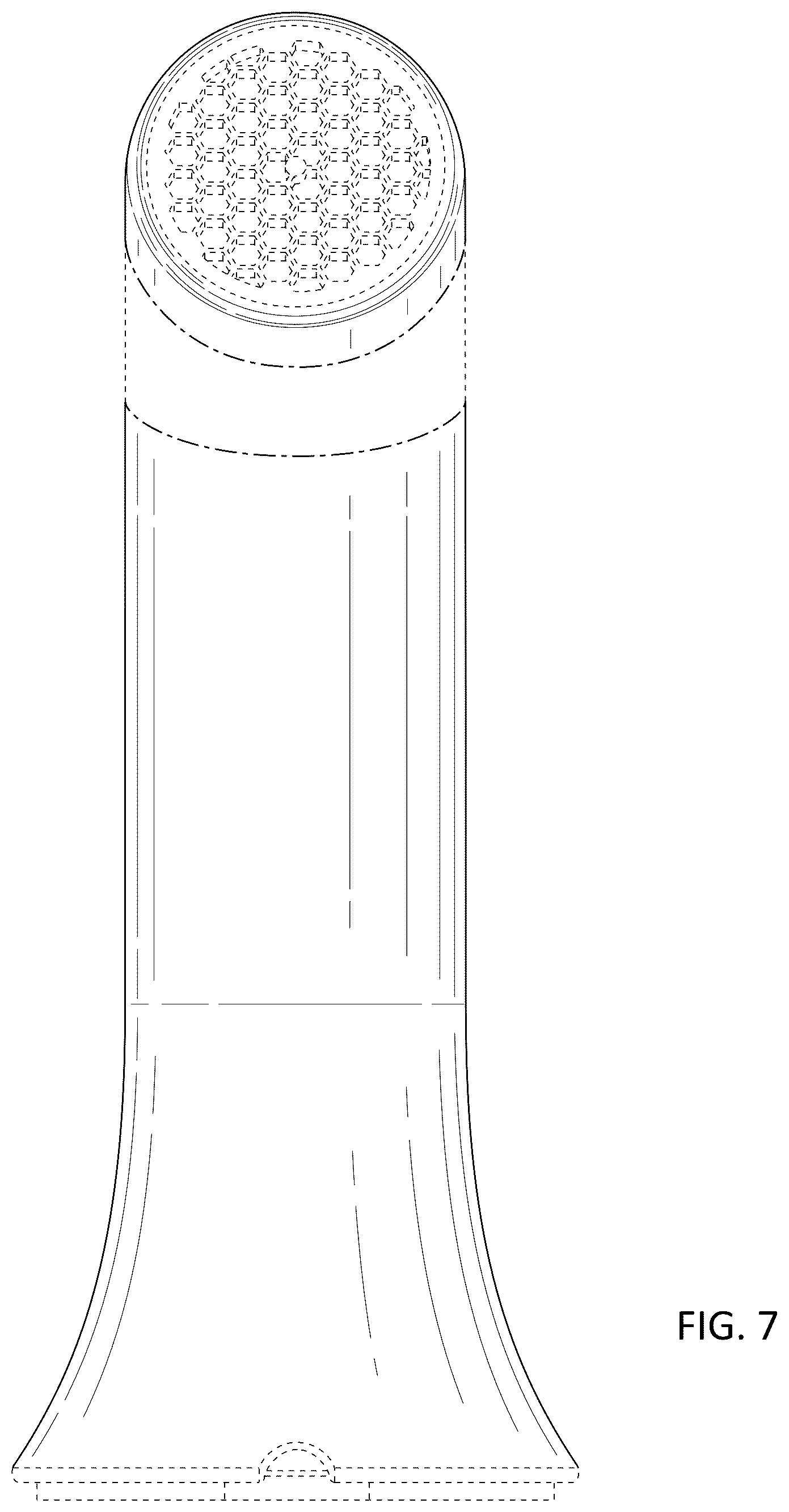 Patent USD1125474 Figure 6 – Bath spout