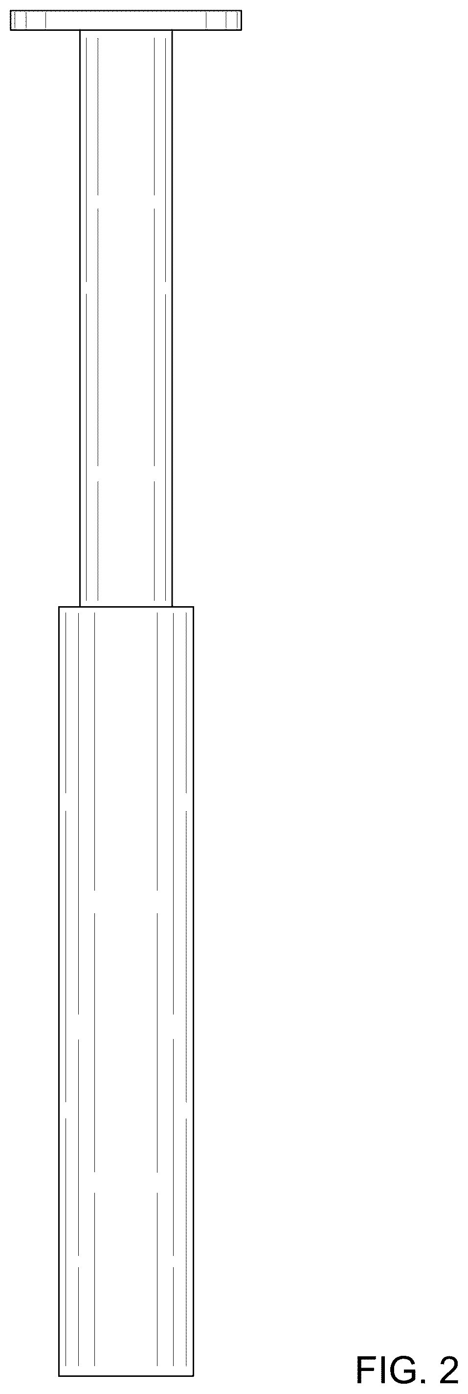 Patent USD1125475 Figure 2 – Shower faucet
