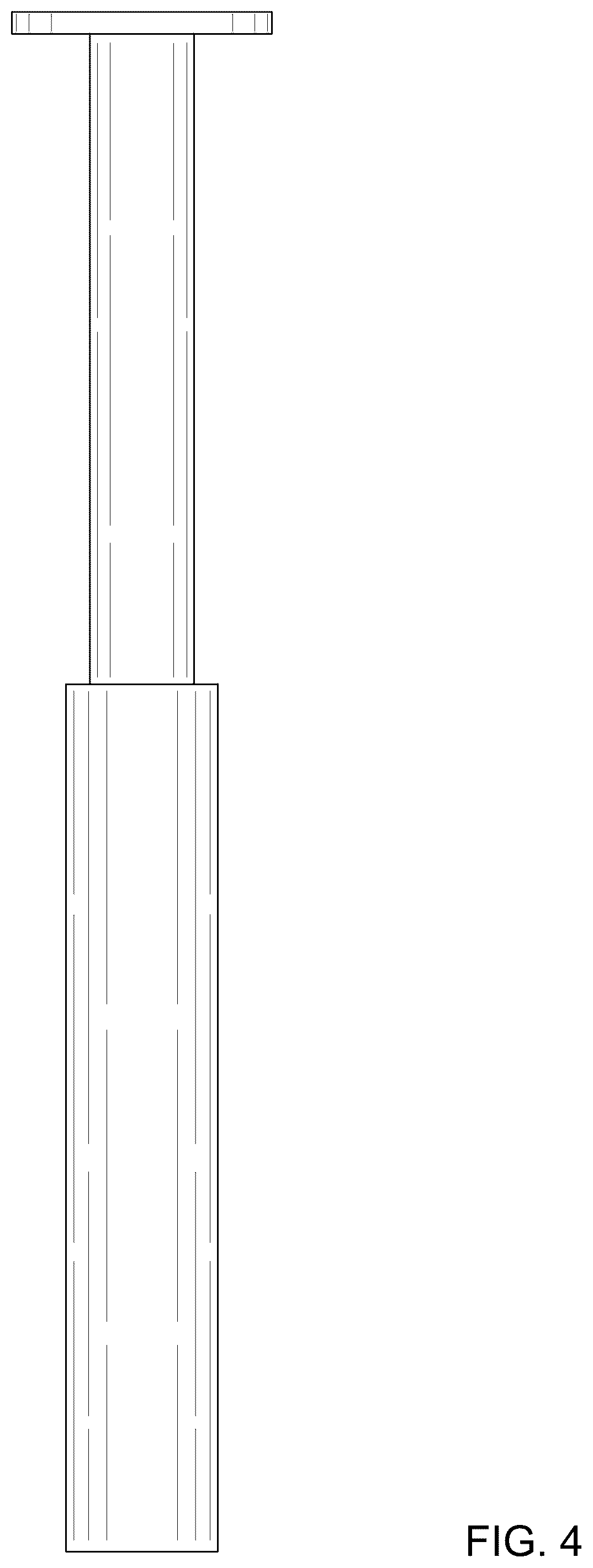 Patent USD1125475 Figure 4 – Shower faucet