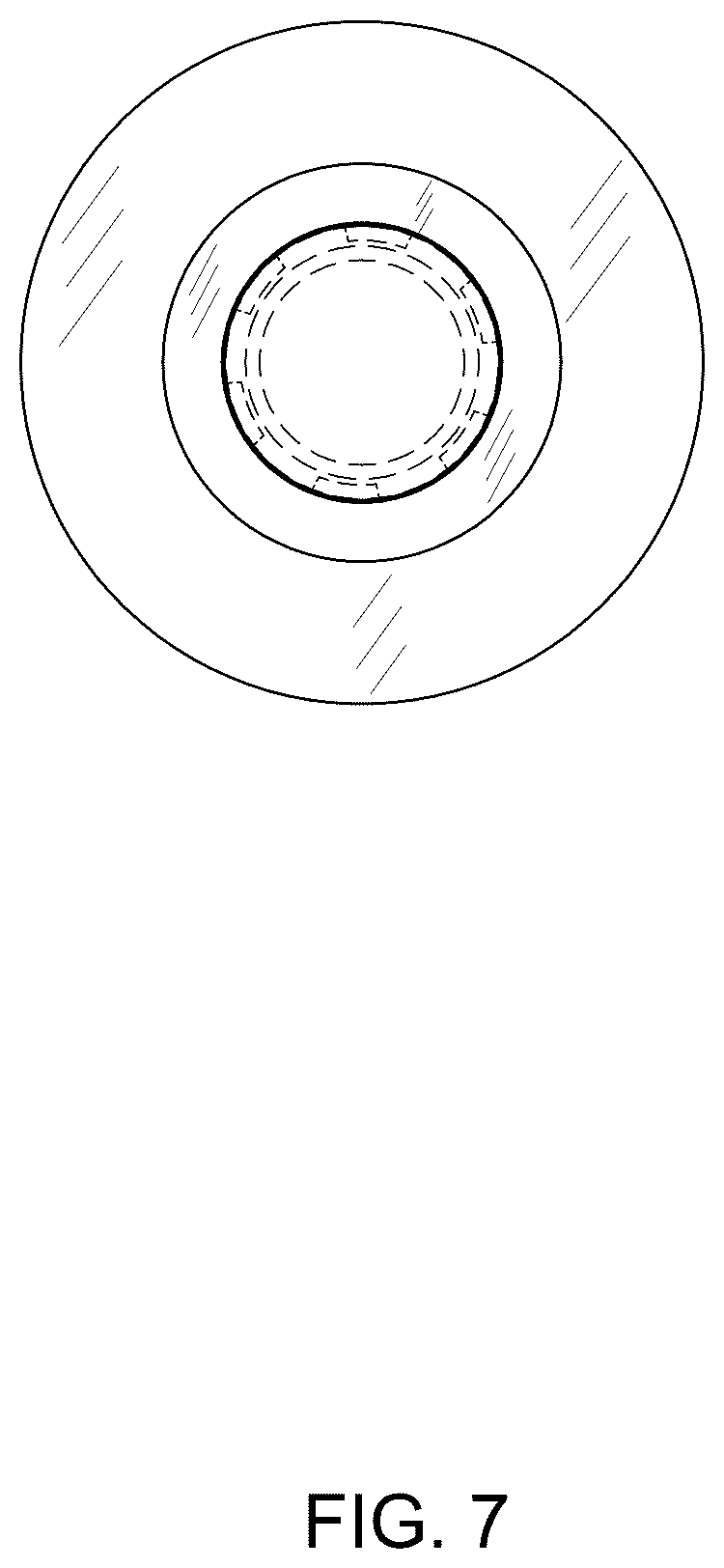 Patent USD1125475 Figure 7 – Shower faucet