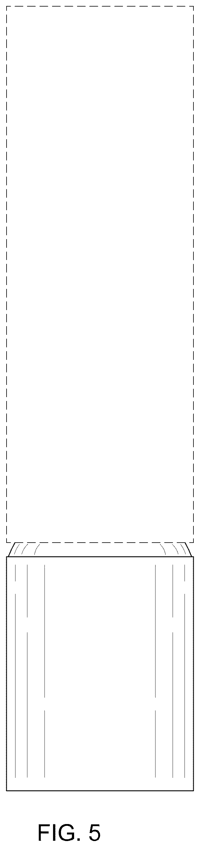 Patent USD1125476 Figure 5 – Shower faucet