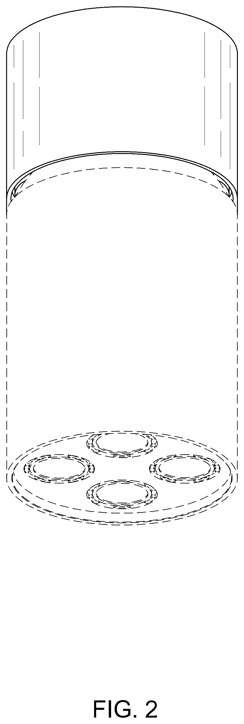 Patent USD1125477 Figure 2 – Shower faucet