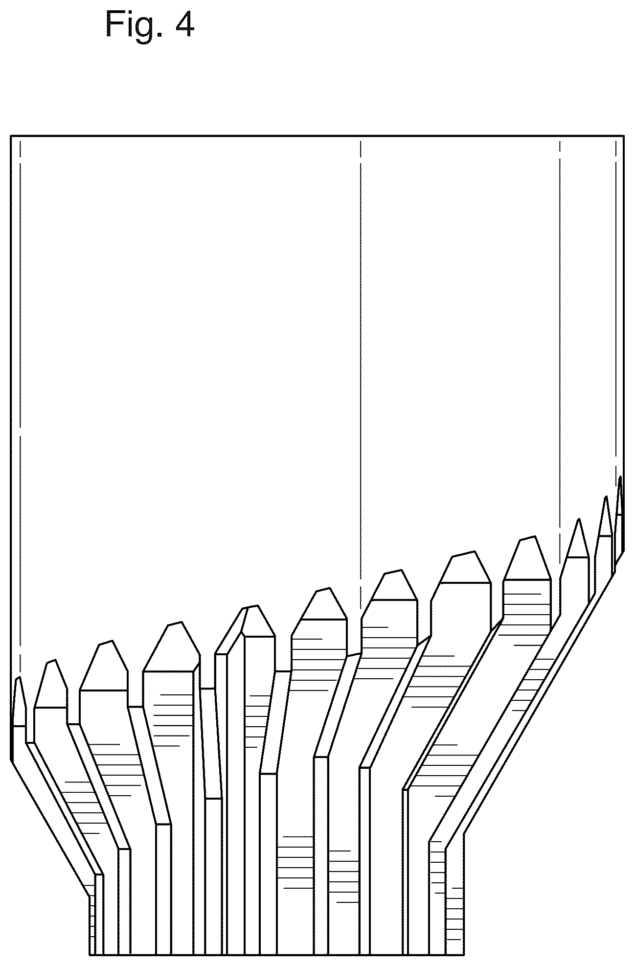 Patent USD1125479 Figure 4 – Helical drain