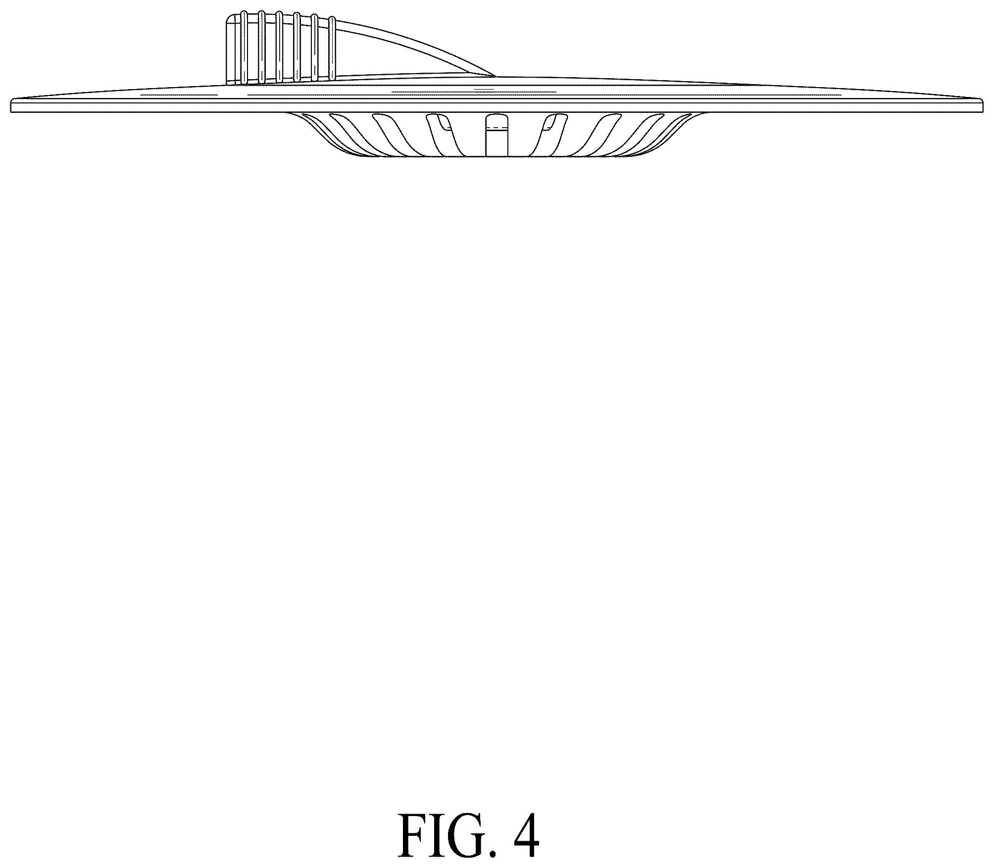 Patent USD1125480 Figure 4 – Bathtub stopper