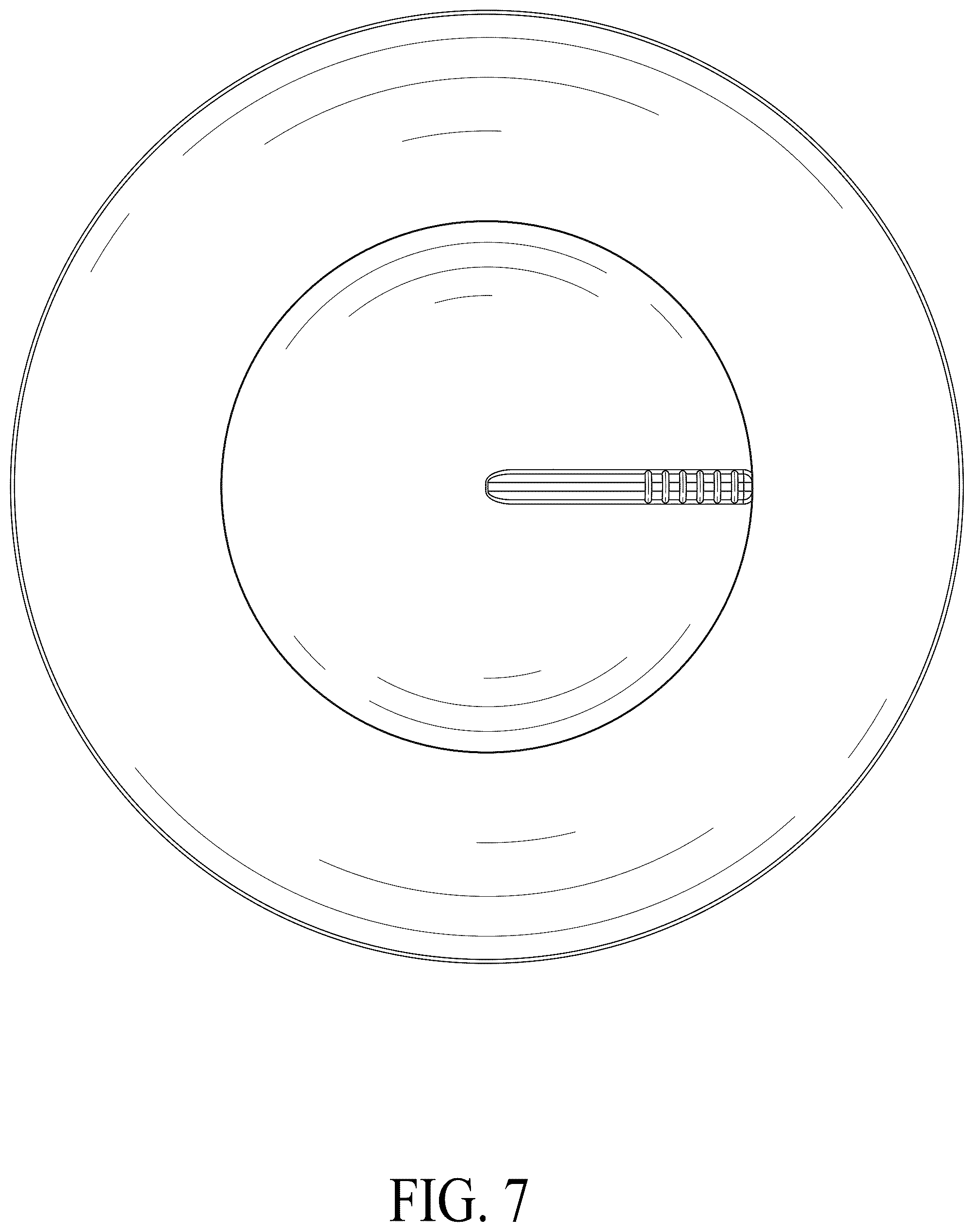 Patent USD1125480 Figure 7 – Bathtub stopper