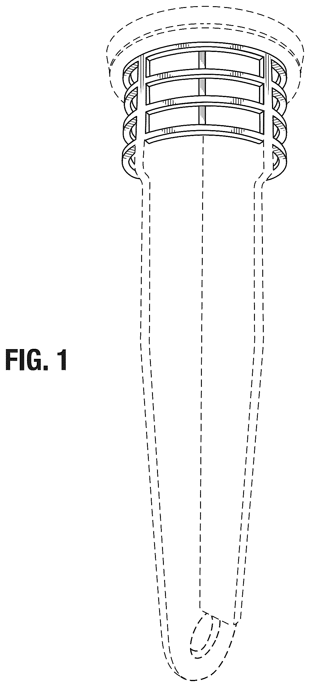 Patent USD1125483 Figure 1 – Sink drain plug screen