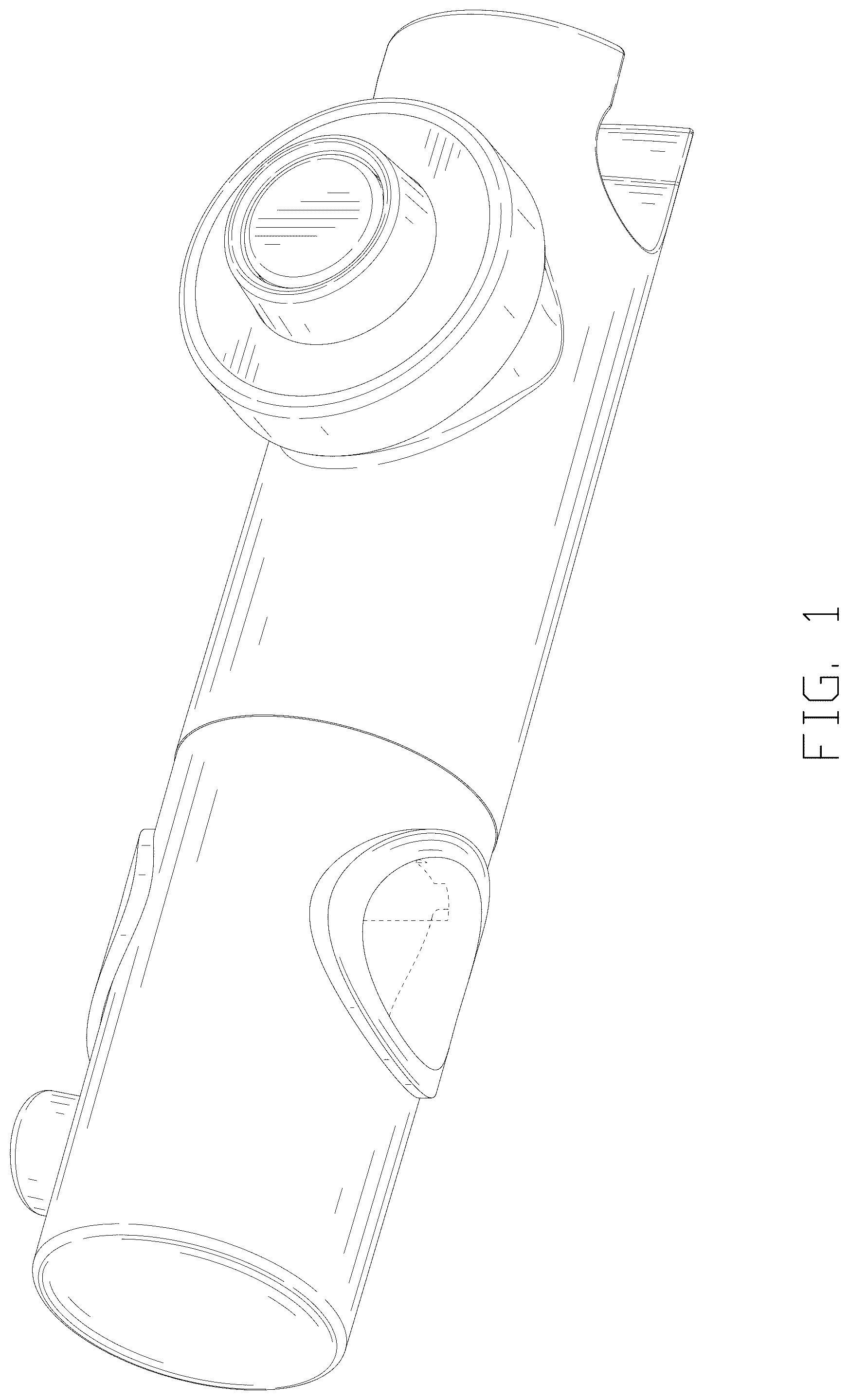 Patent USD1125485 Figure 1 – Shower head holder