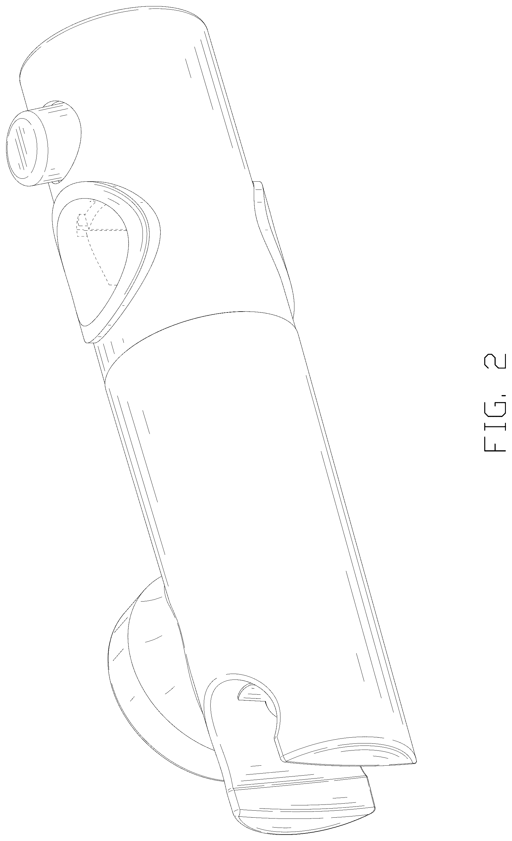 Patent USD1125485 Figure 2 – Shower head holder