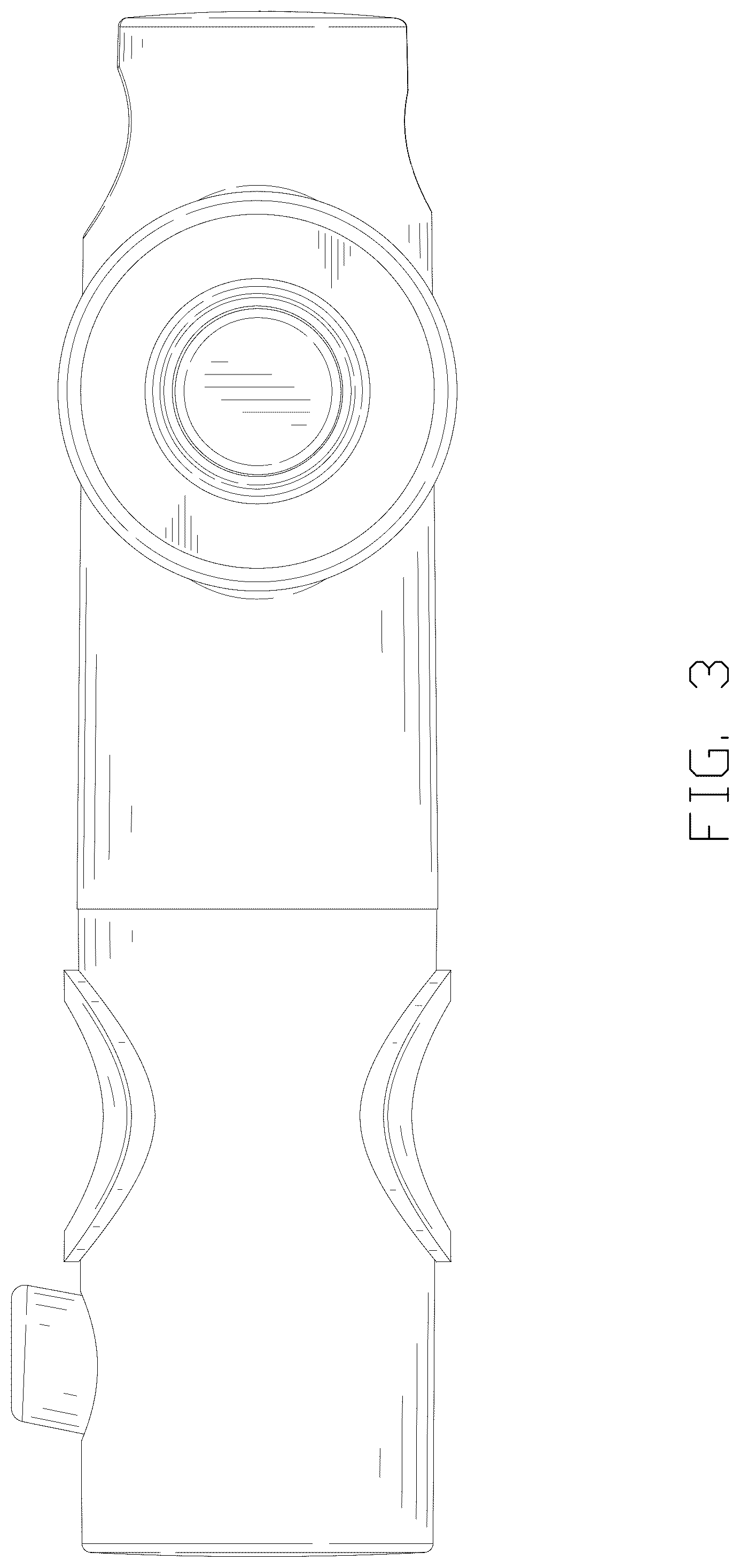 Patent USD1125485 Figure 3 – Shower head holder