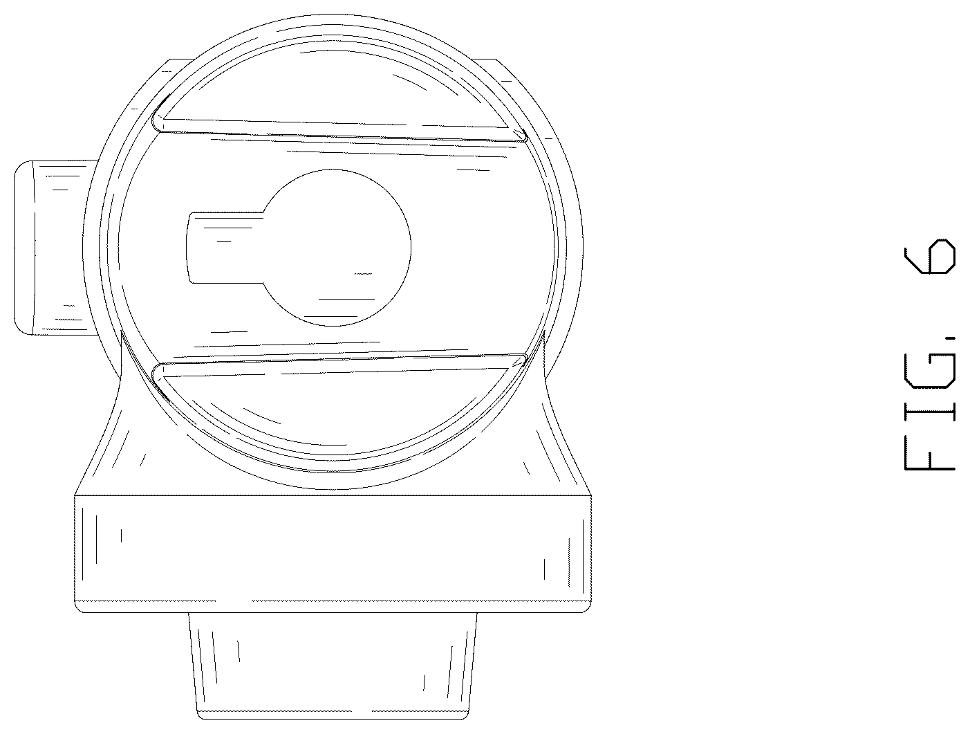 Patent USD1125485 Figure 6 – Shower head holder