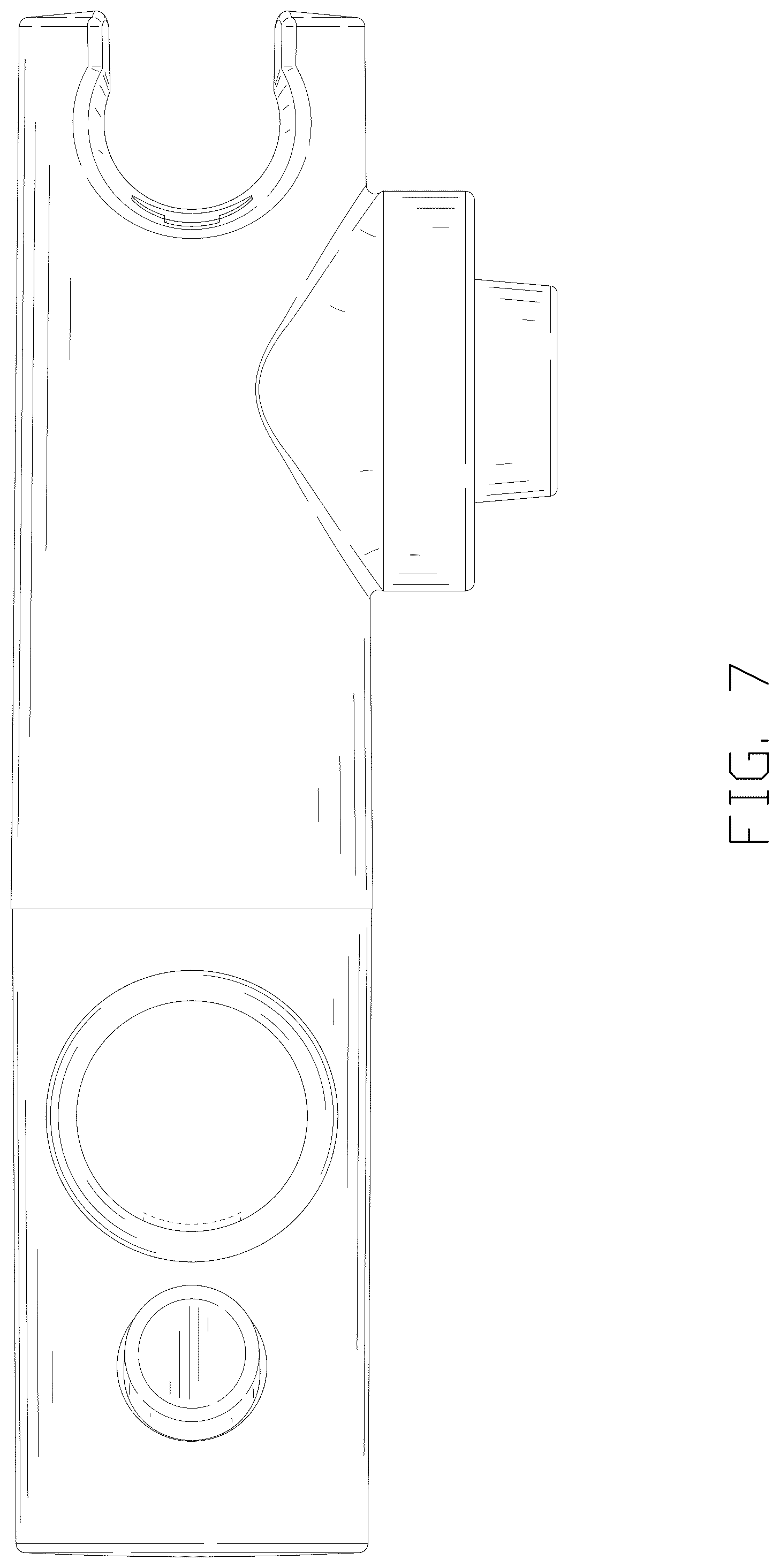 Patent USD1125485 Figure 7 – Shower head holder