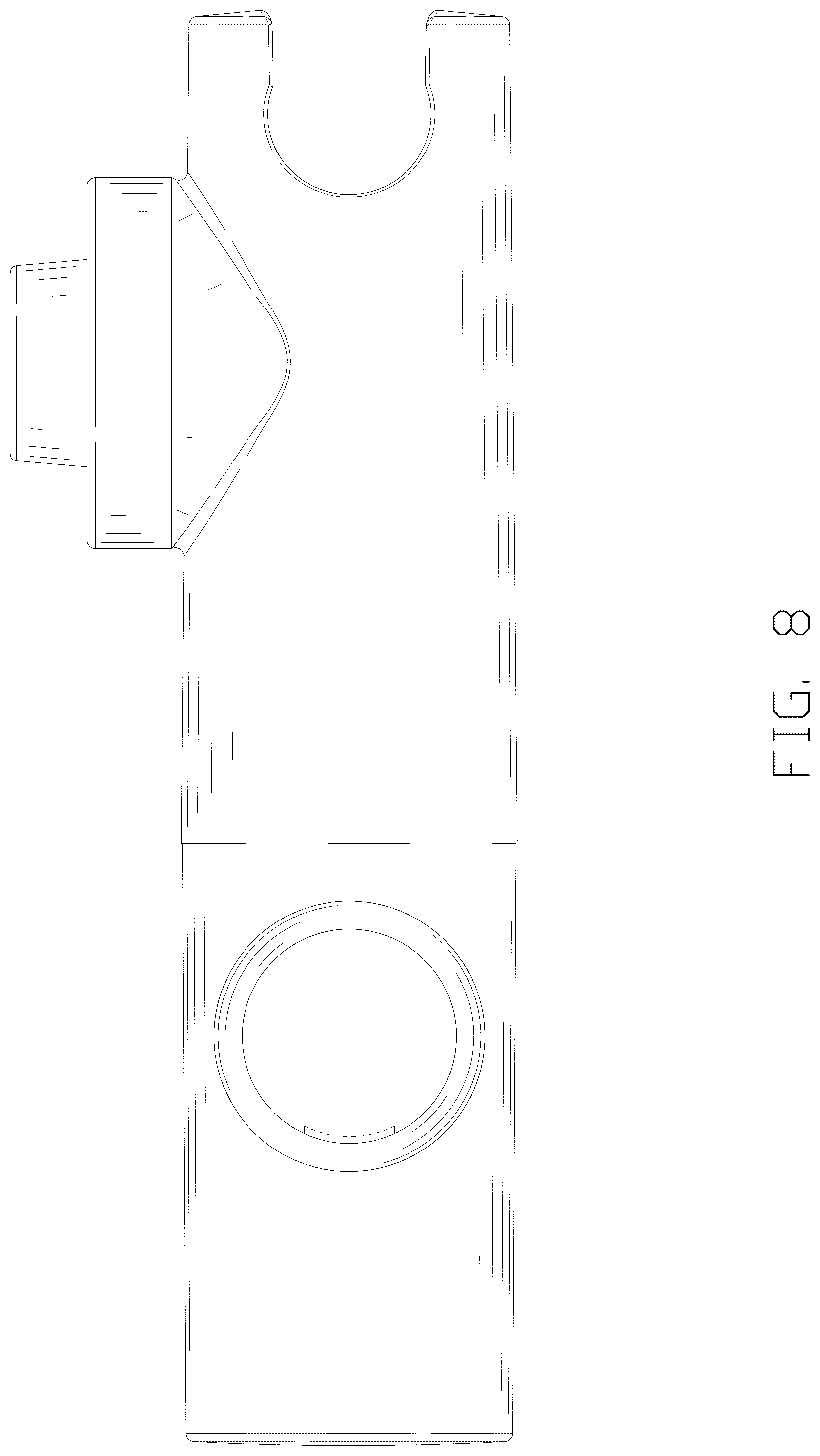 Patent USD1125485 Figure 8 – Shower head holder