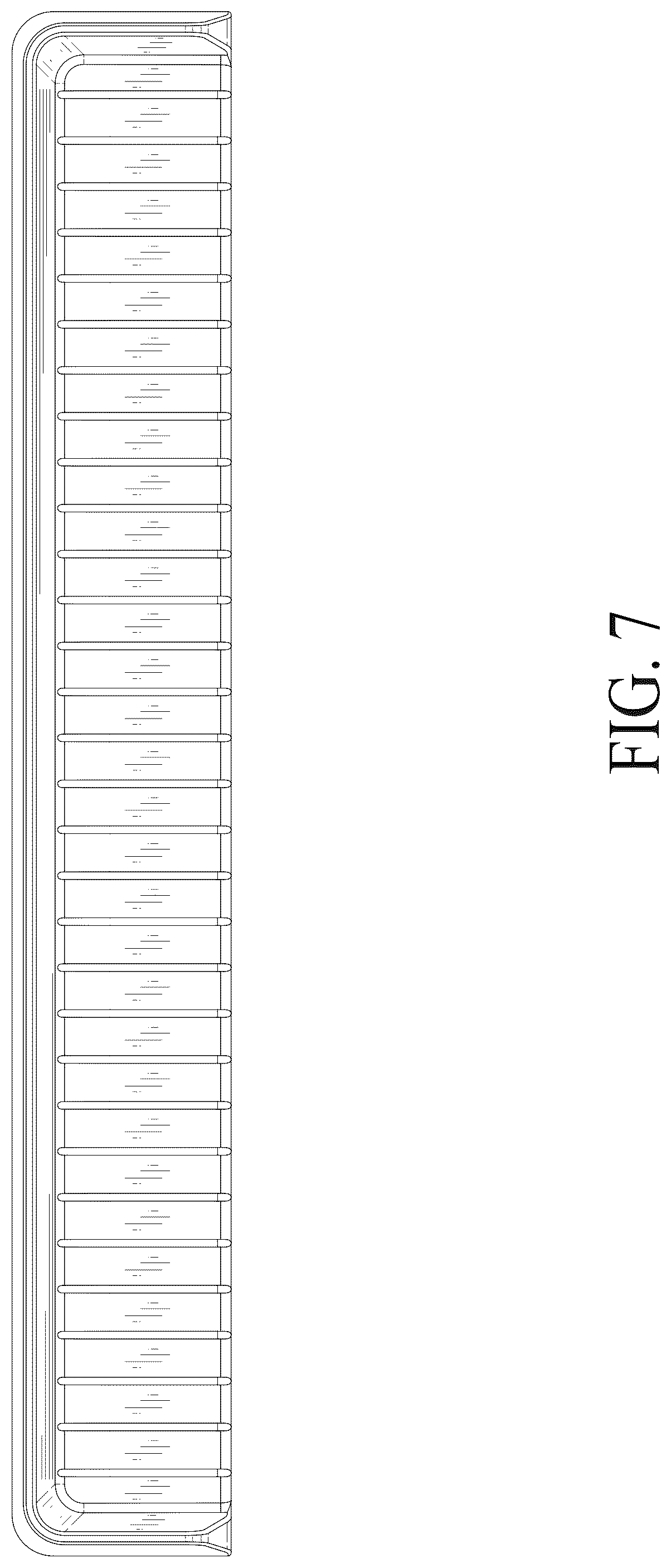 Patent USD1125487 Figure 7 – Bathtub splash guard