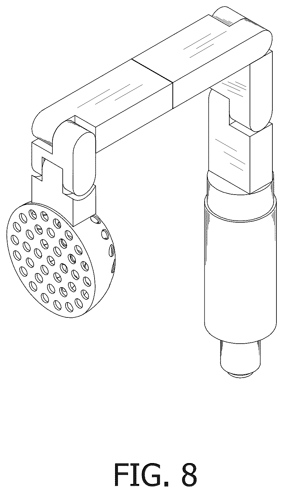 Patent USD1125488 Figure 6 – Toilet odor filter