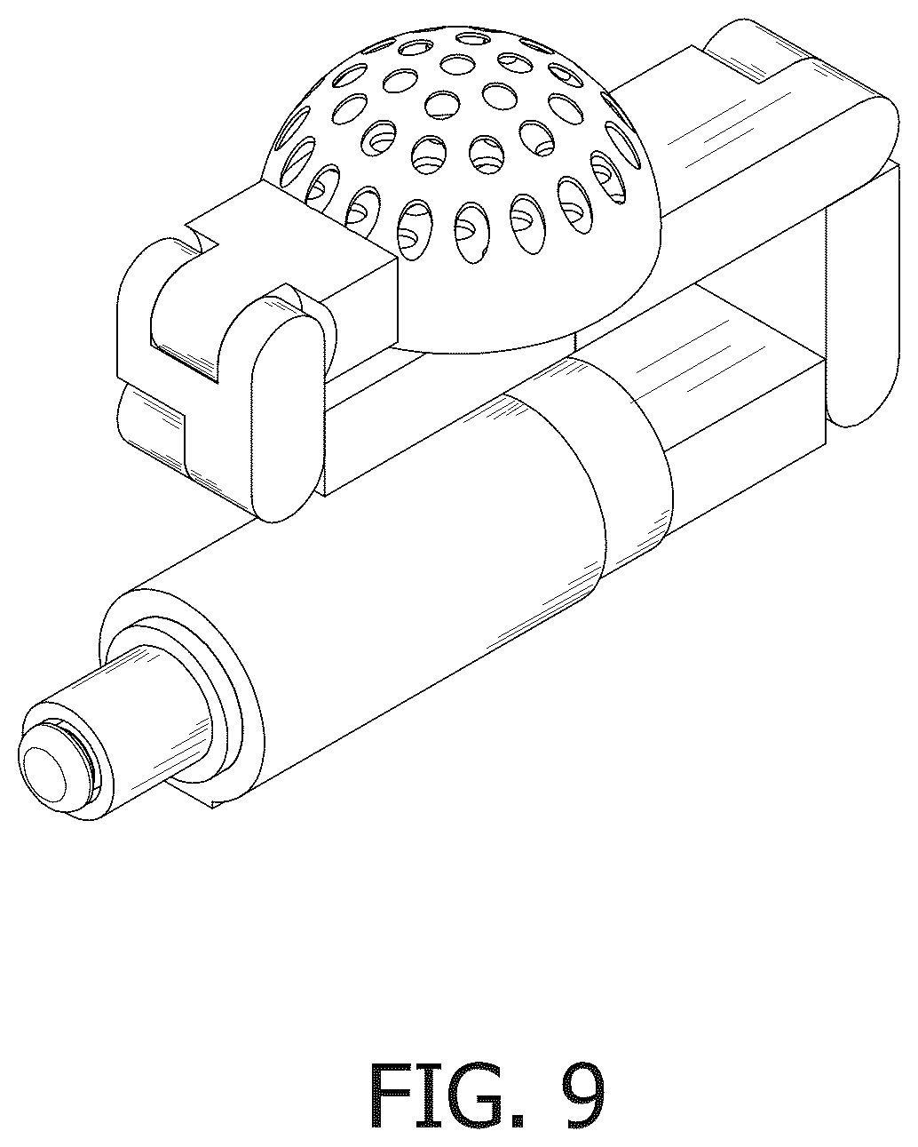 Patent USD1125488 Figure 7 – Toilet odor filter
