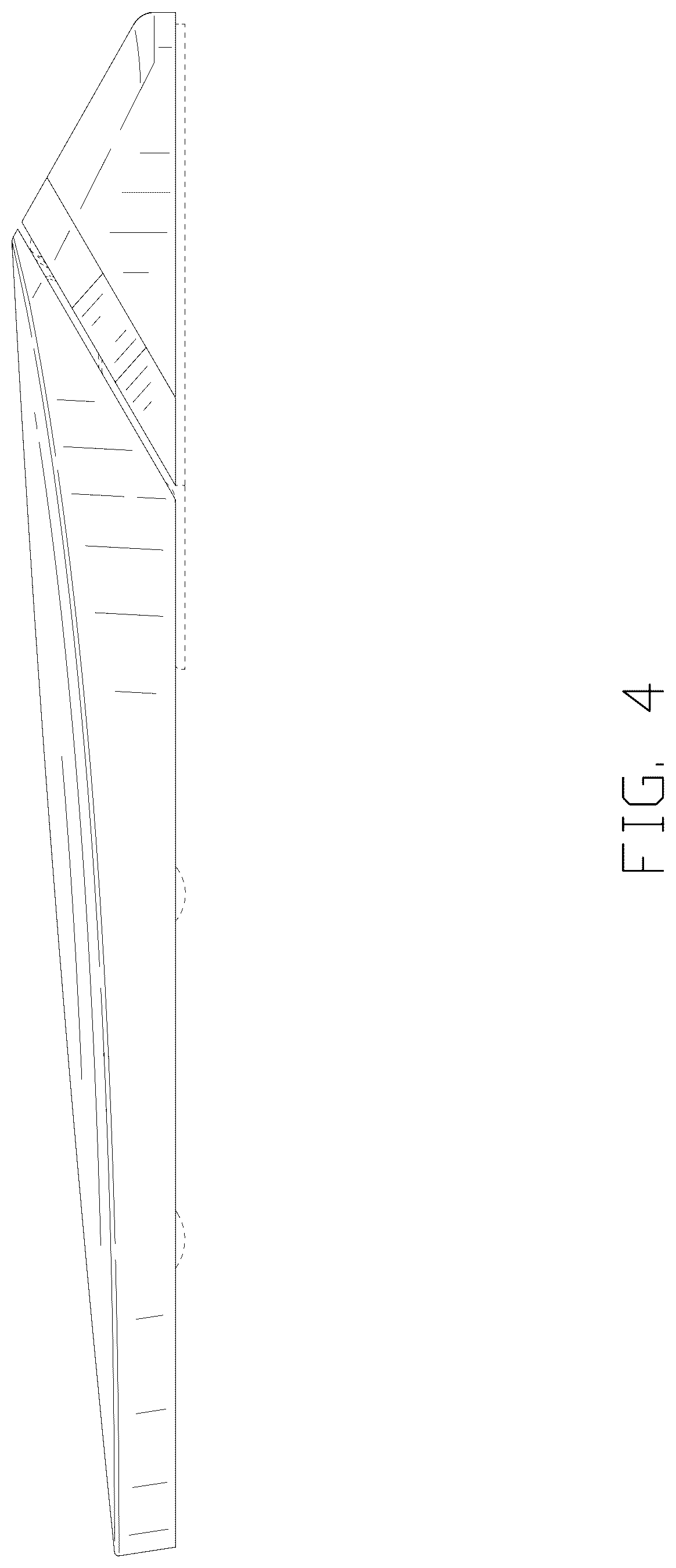 Patent USD1125489 Figure 4 – Toilet seat