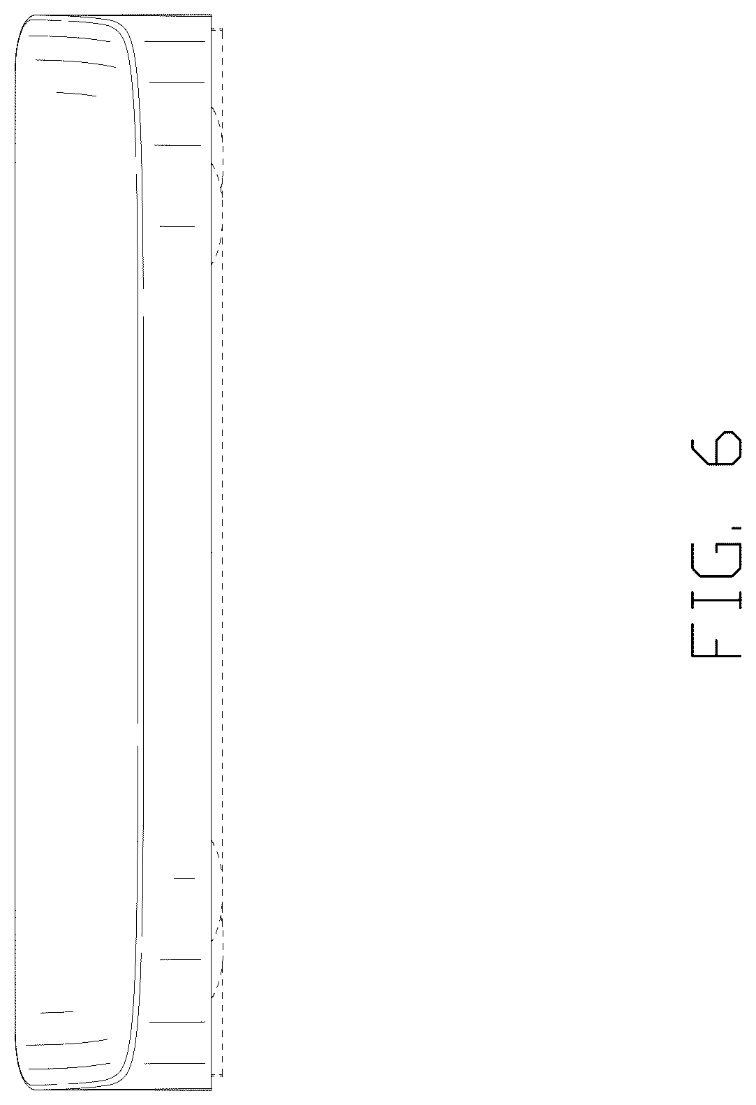 Patent USD1125489 Figure 6 – Toilet seat