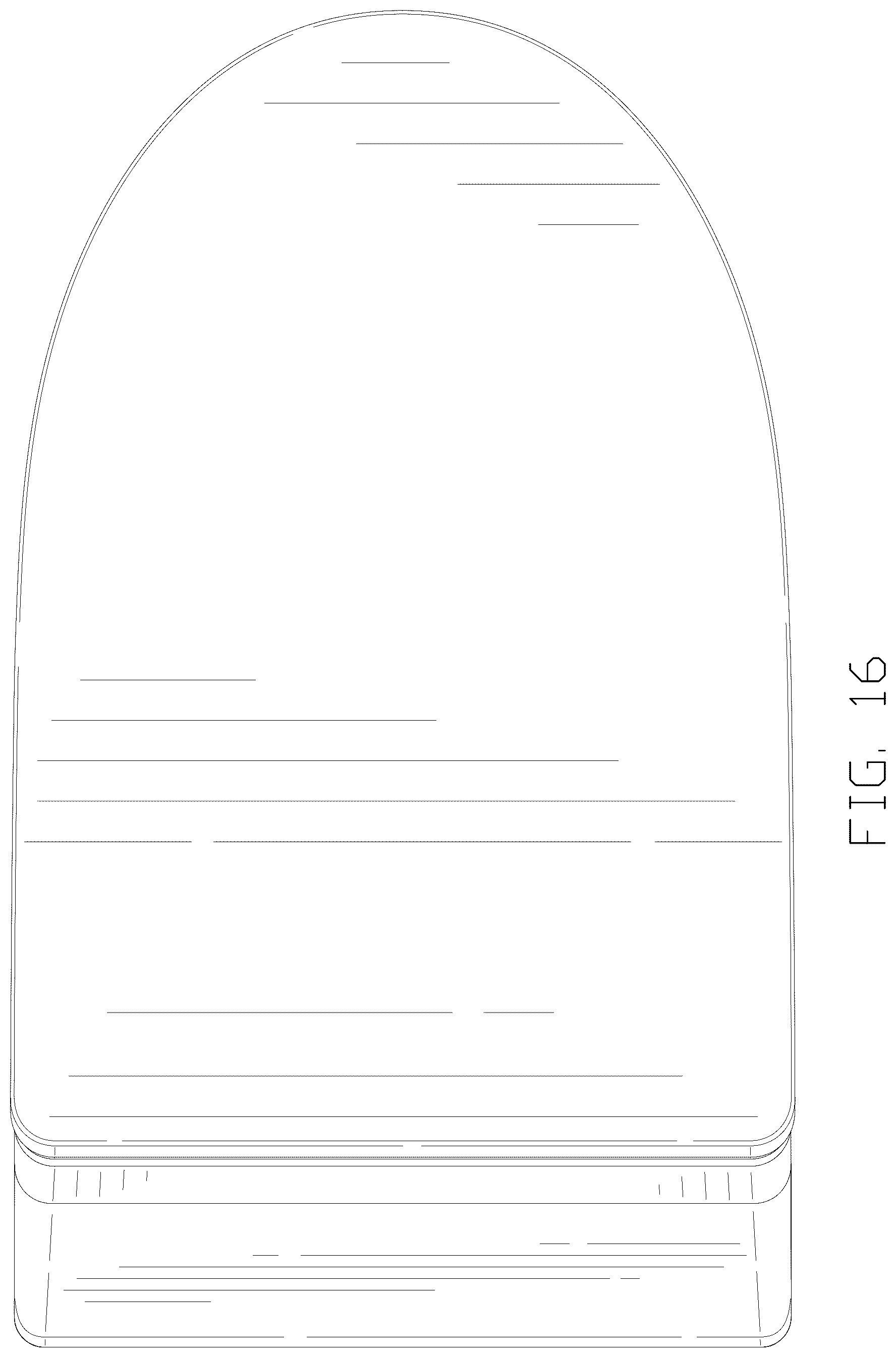 Patent USD1125489 Figure 16 – Toilet seat