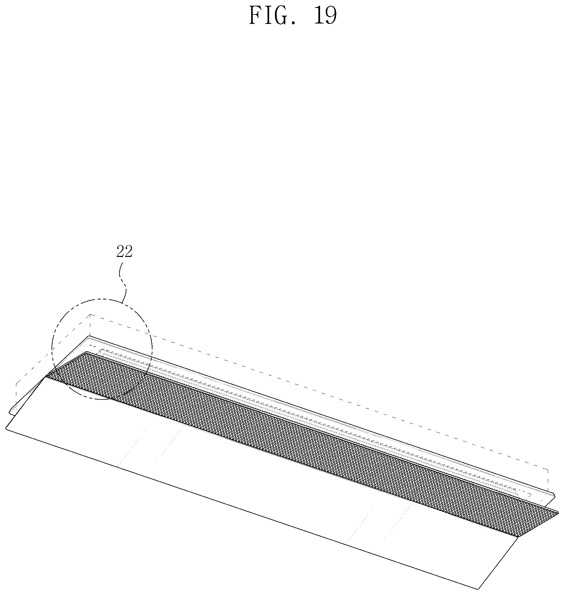 Patent USD1125492 Figure 19 – Air conditioner