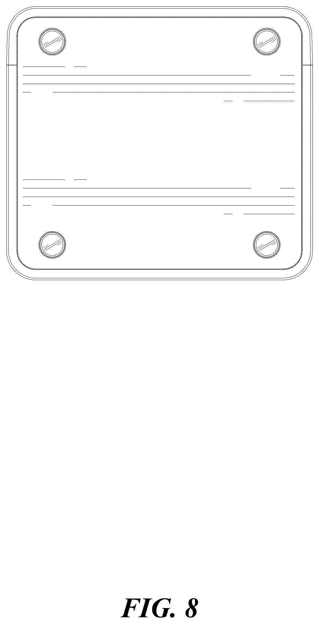 Patent USD1125493 Figure 8 – Dehumidifier