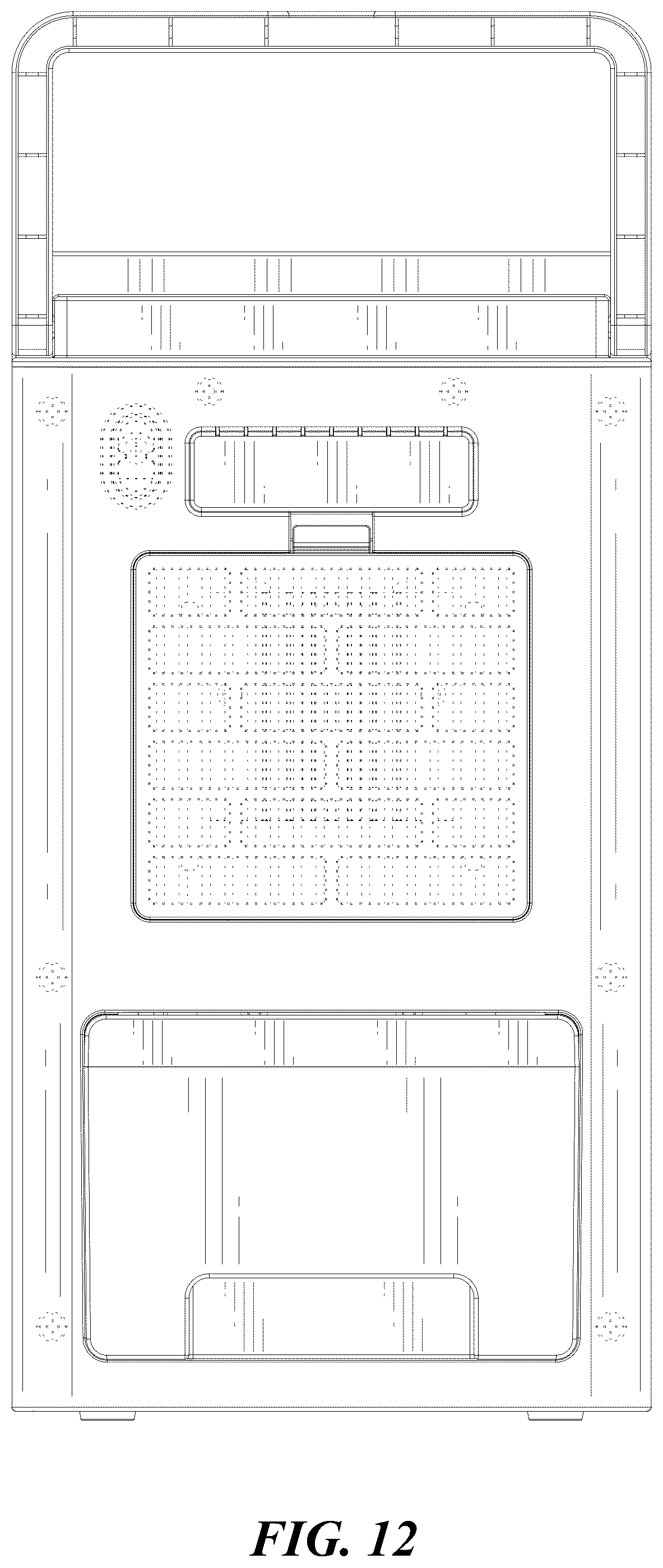 Patent USD1125493 Figure 12 – Dehumidifier
