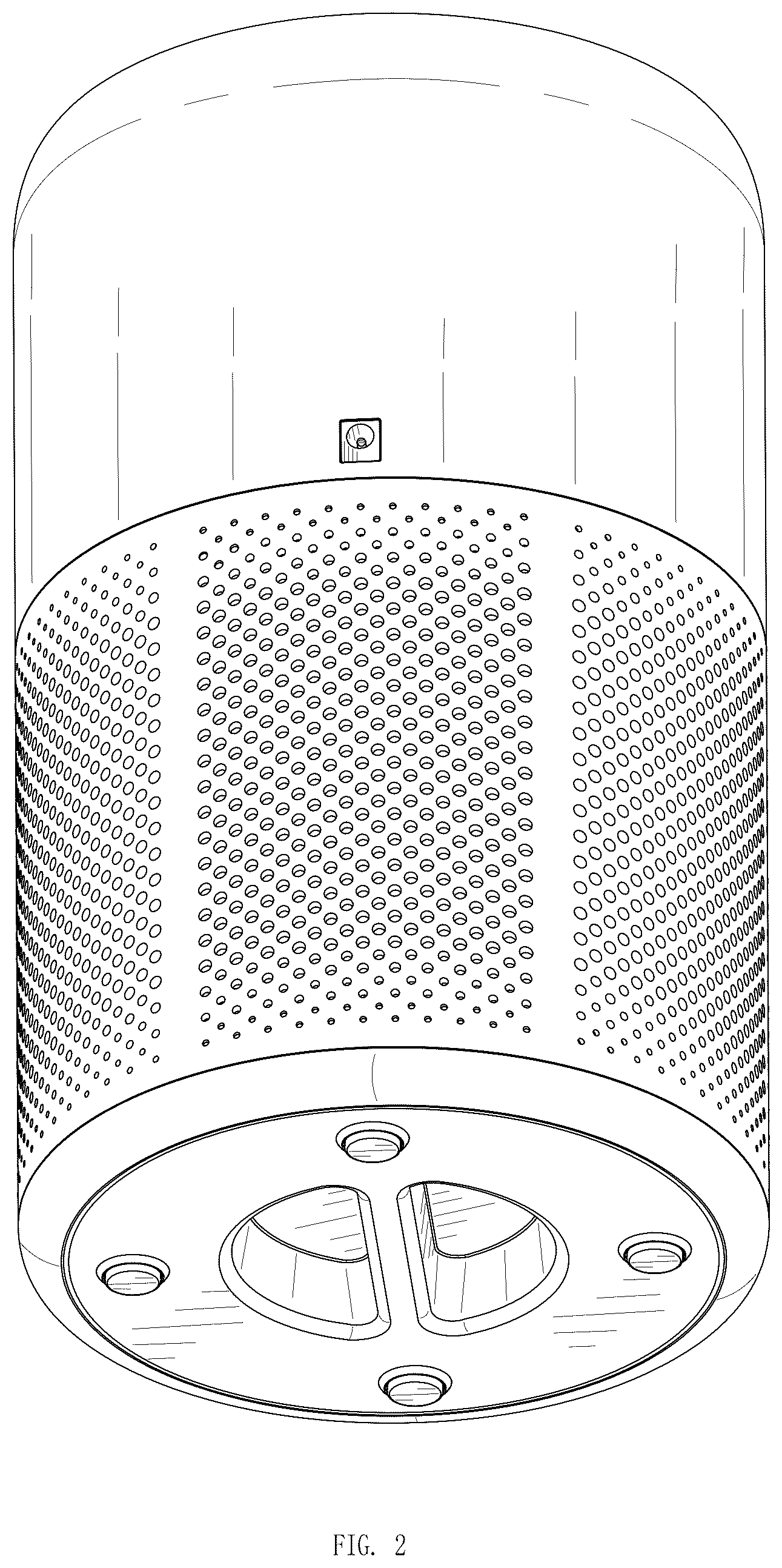 Patent USD1125494 Figure 2 – Air purifier
