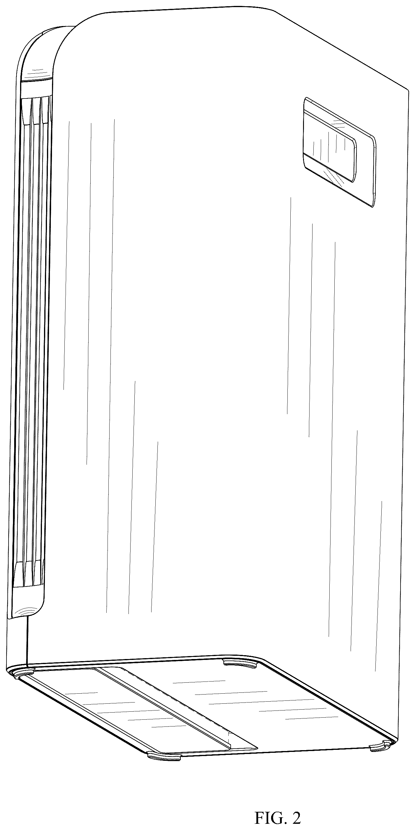 Patent USD1125495 Figure 2 – Air purifier