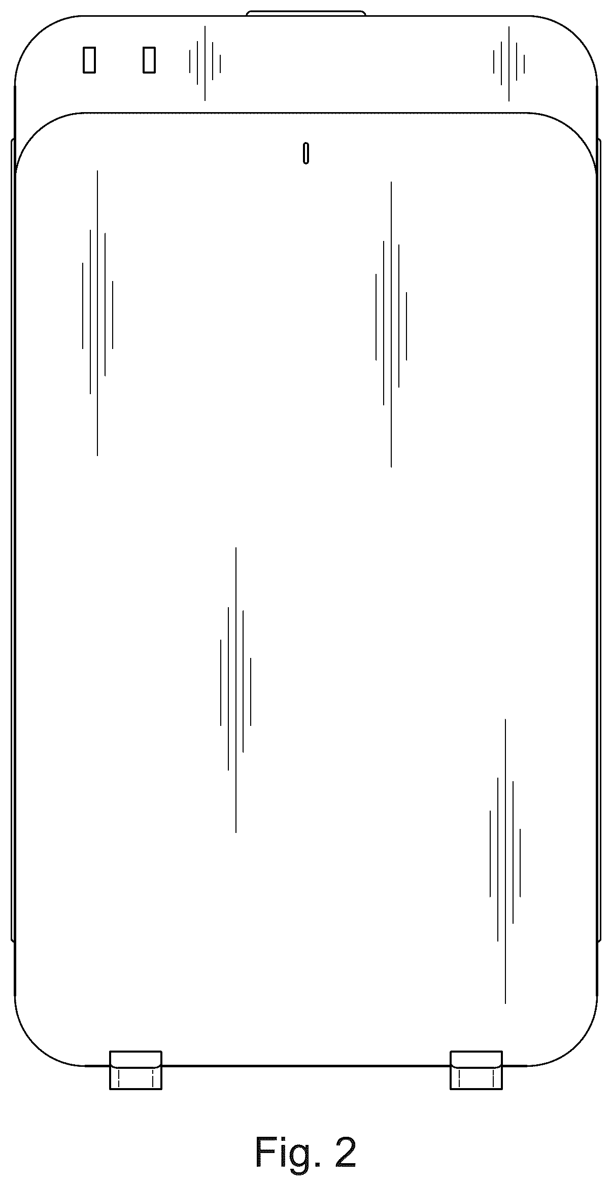 Patent USD1125496 Figure 2 – Air purifier
