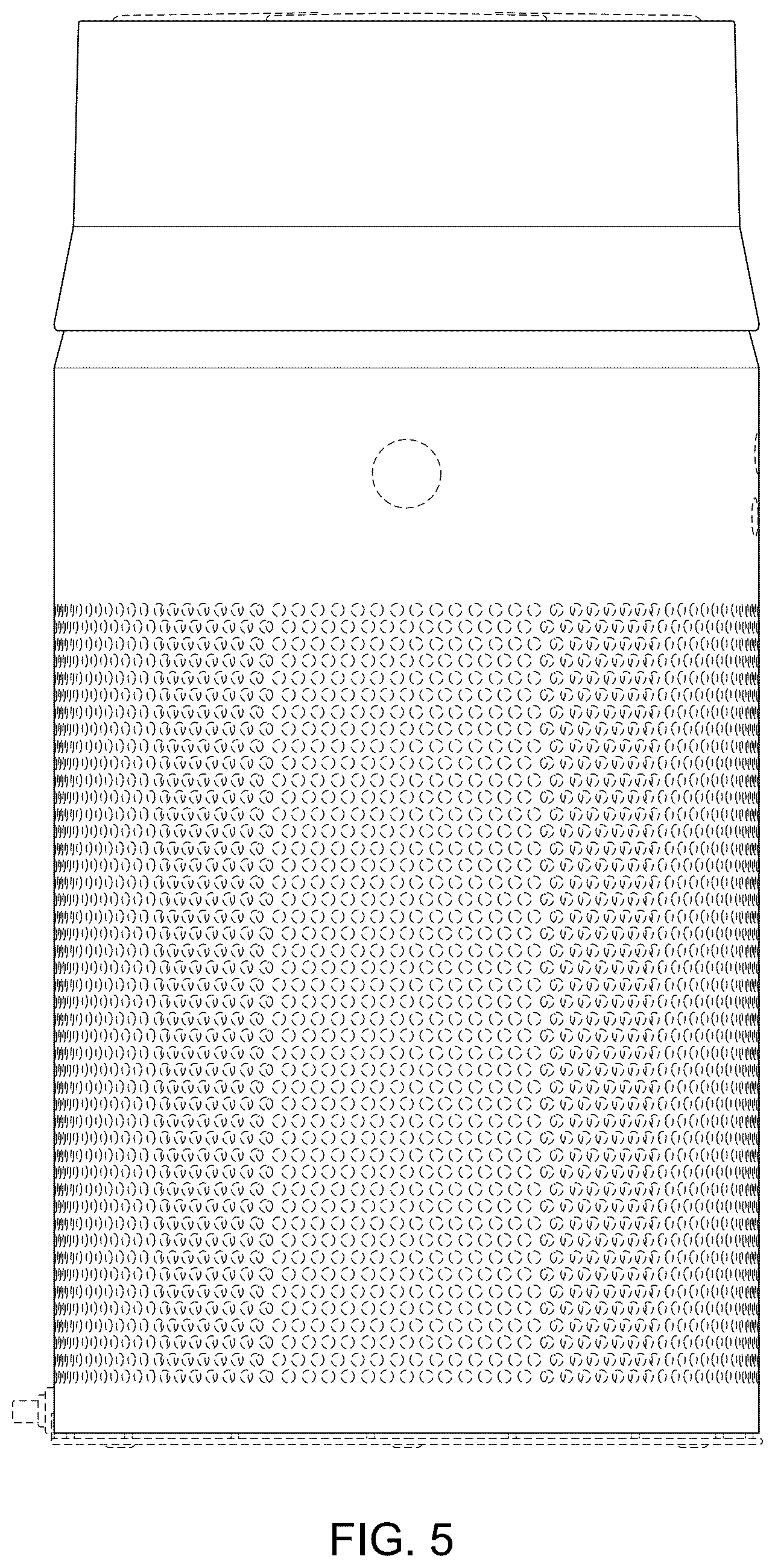 Patent USD1125500 Figure 5 – Air purifier