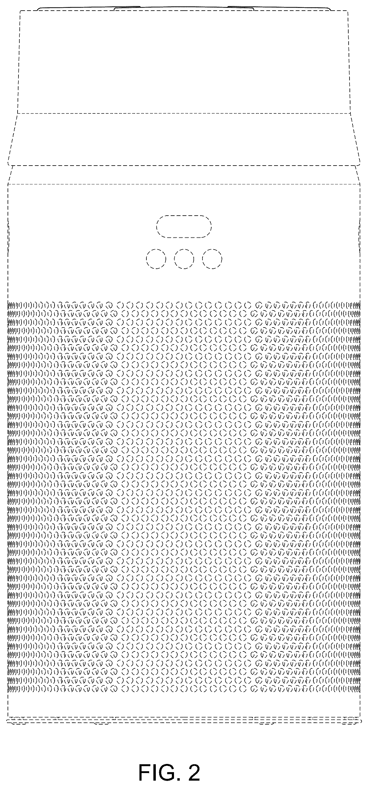 Patent USD1125501 Figure 2 – Air purifier