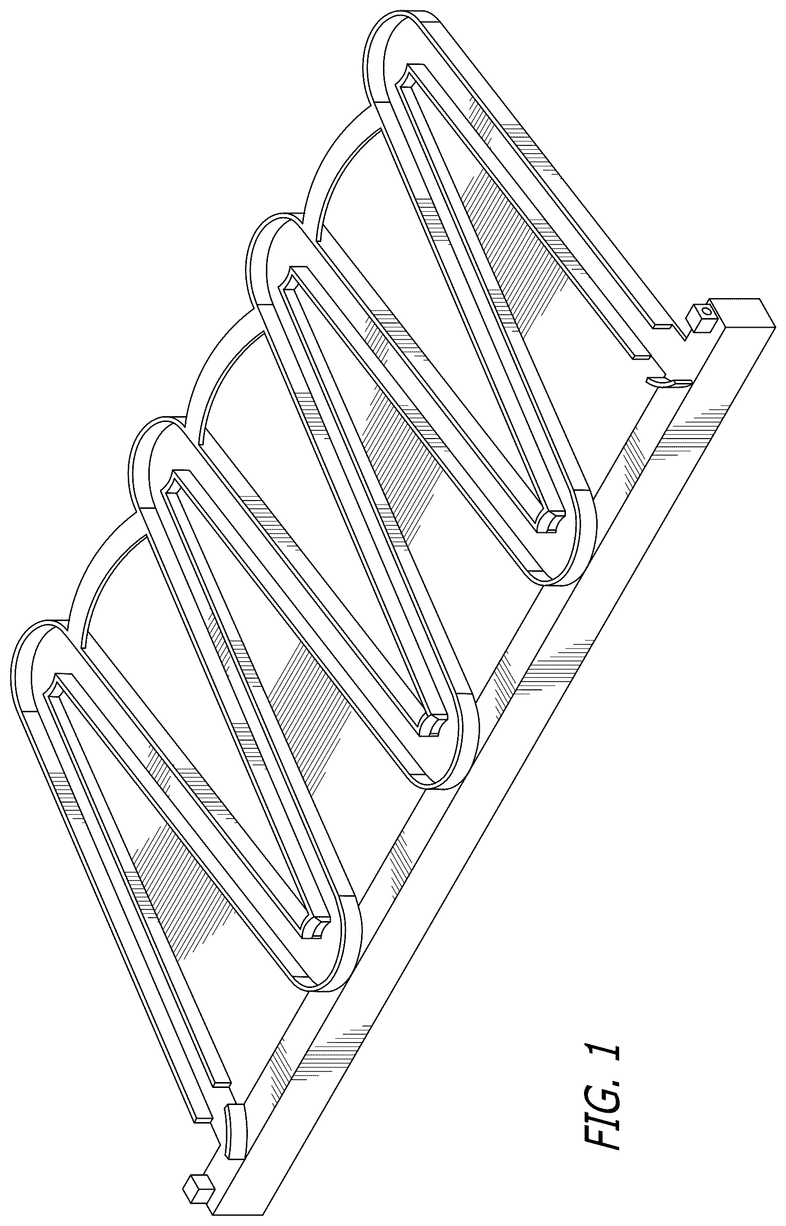 Patent USD1125503 — End plate for an air filter — Figure 1