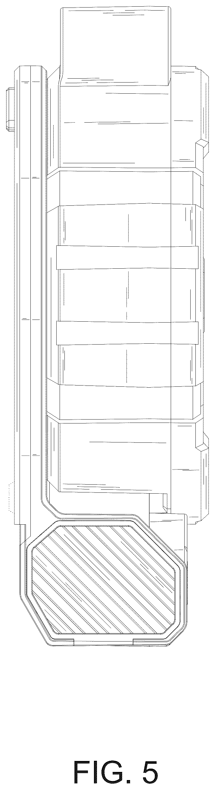 Patent USD1125508 Figure 5 – Solar fan