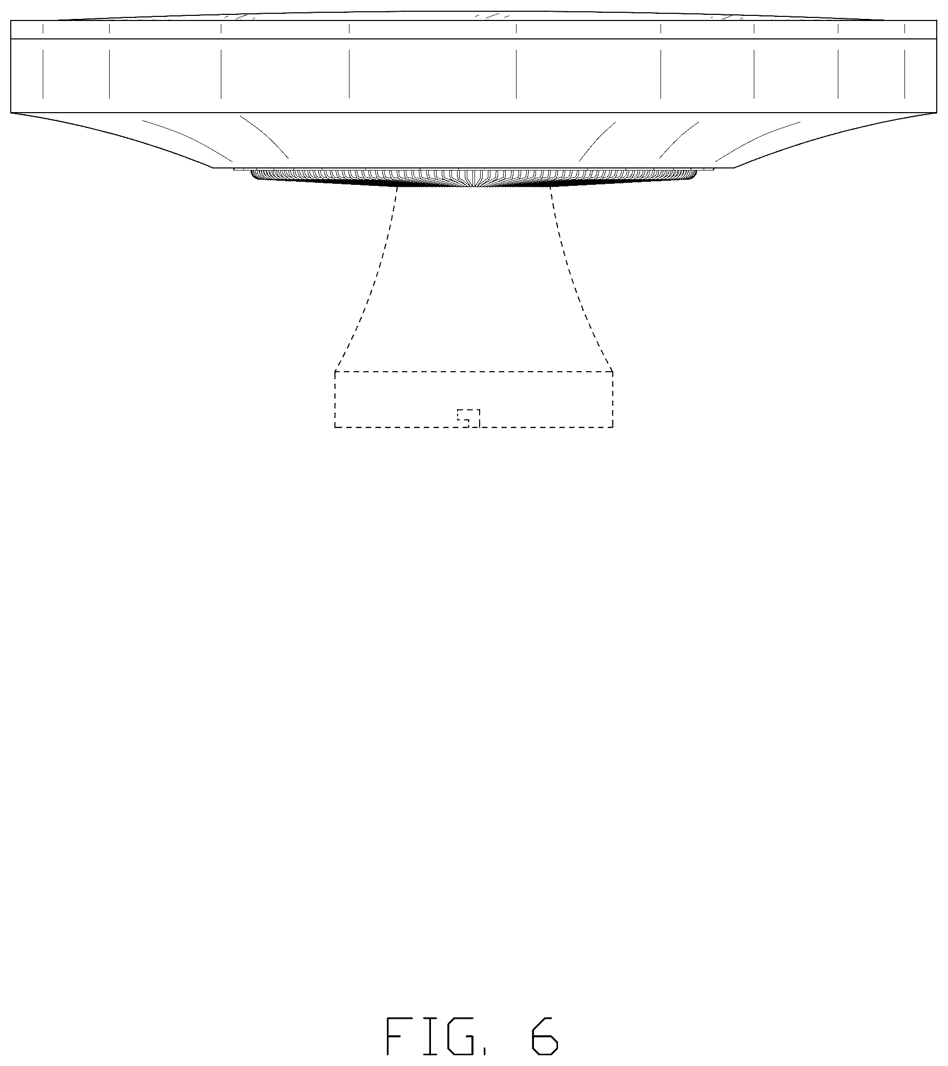 Patent USD1125509 Figure 6 – Fan with light