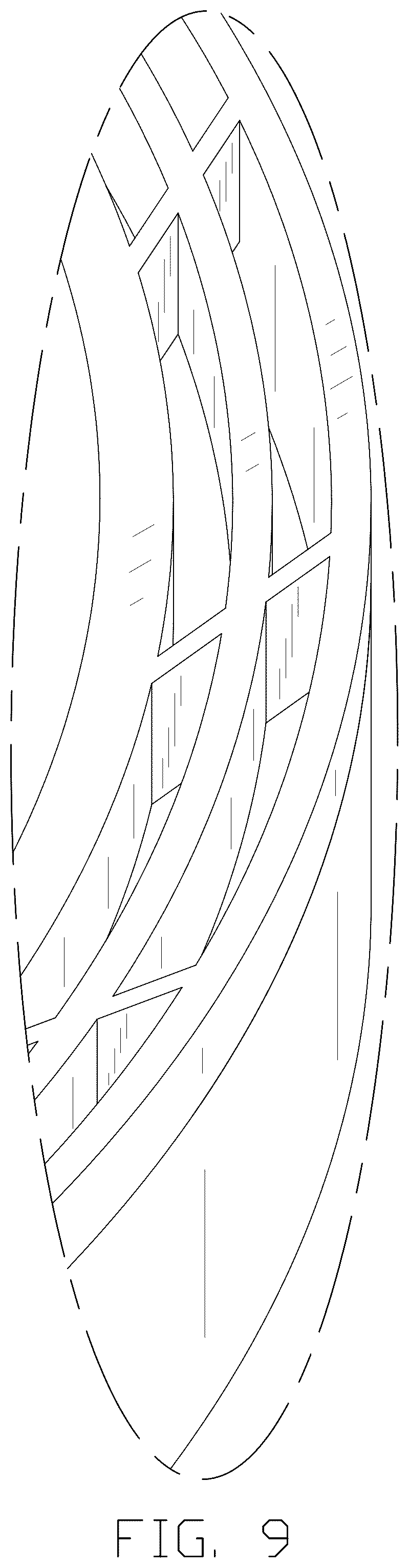 Patent USD1125509 Figure 9 – Fan with light