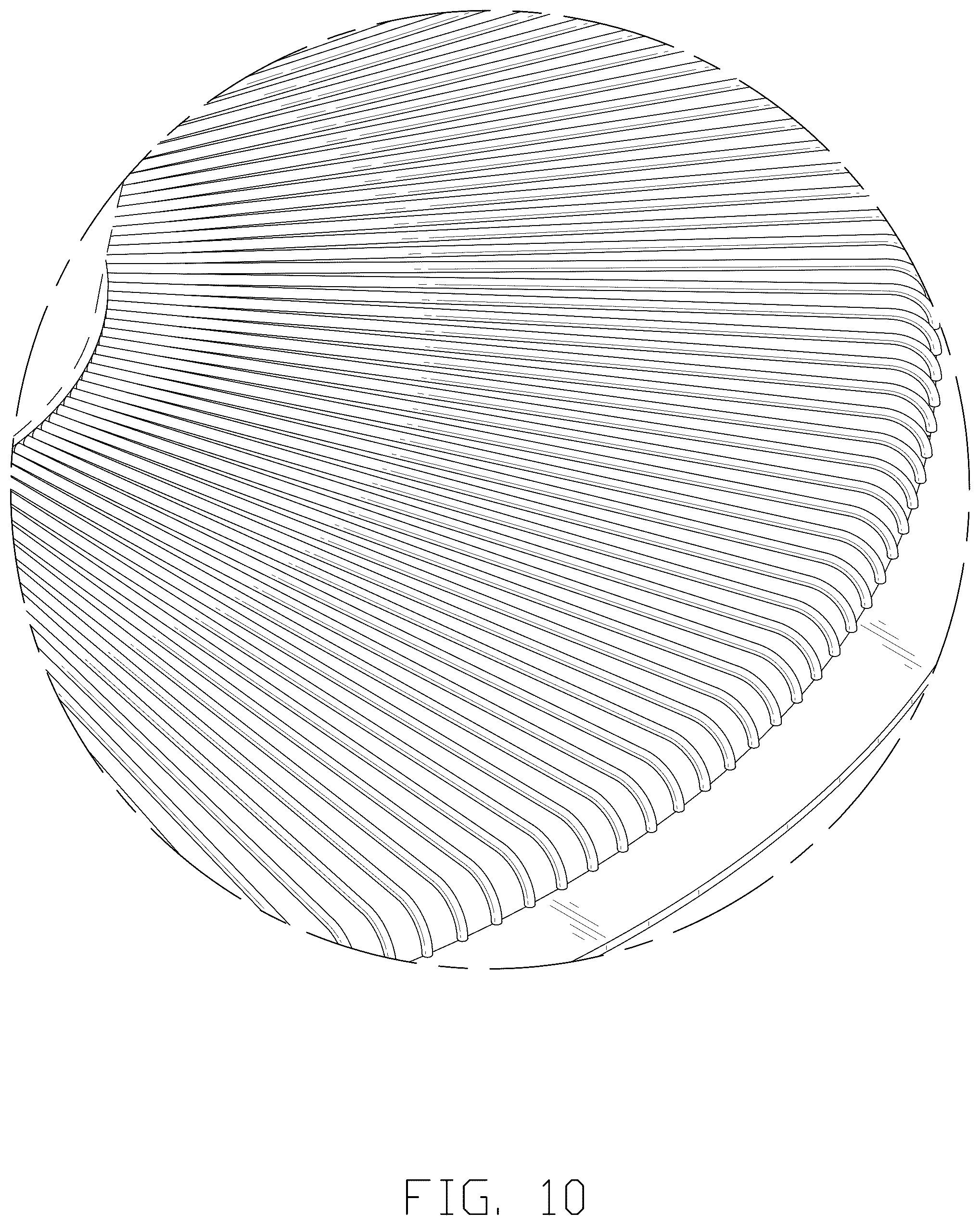 Patent USD1125509 Figure 10 – Fan with light