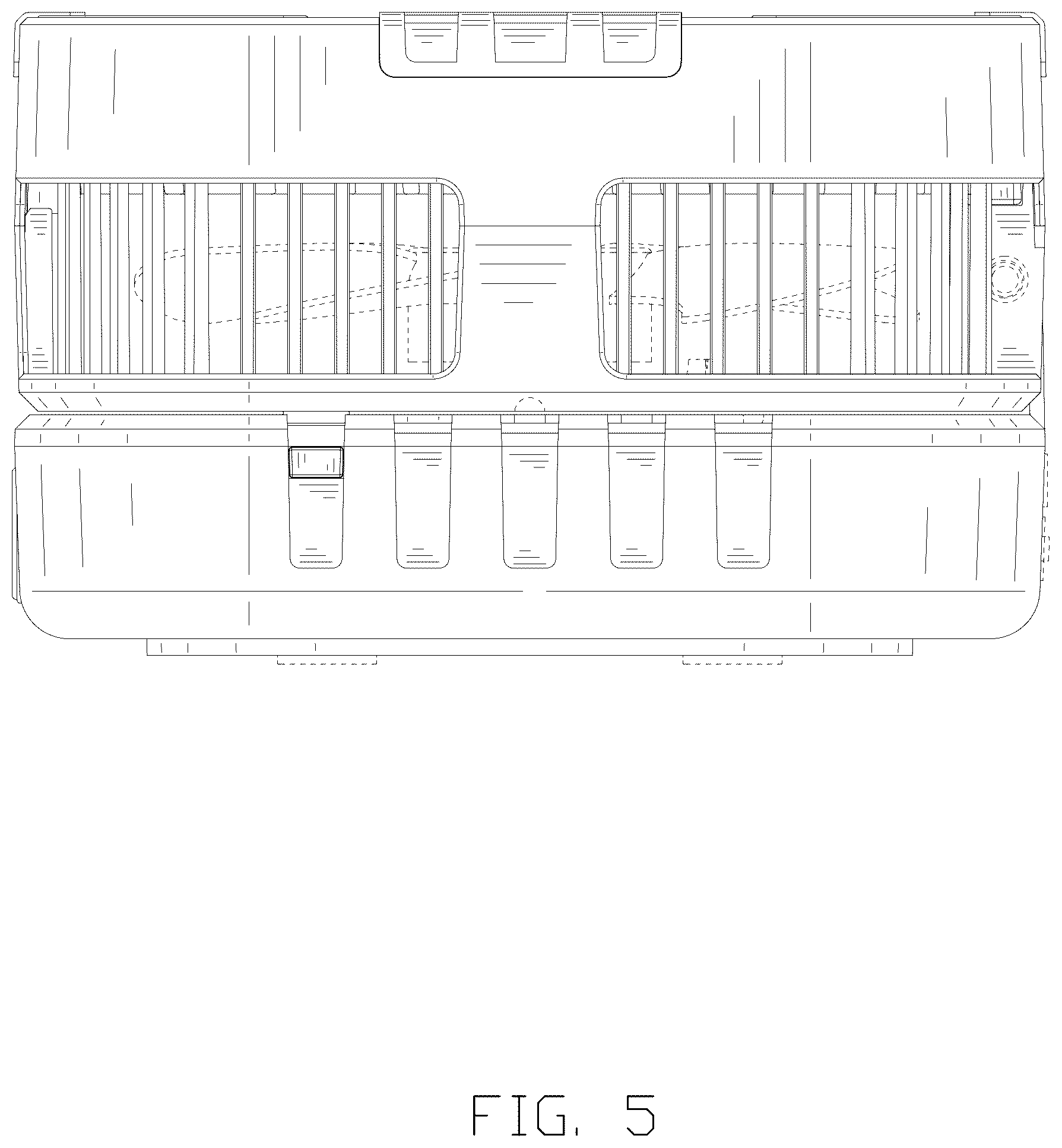 Patent USD1125513 Figure 5 – Fan
