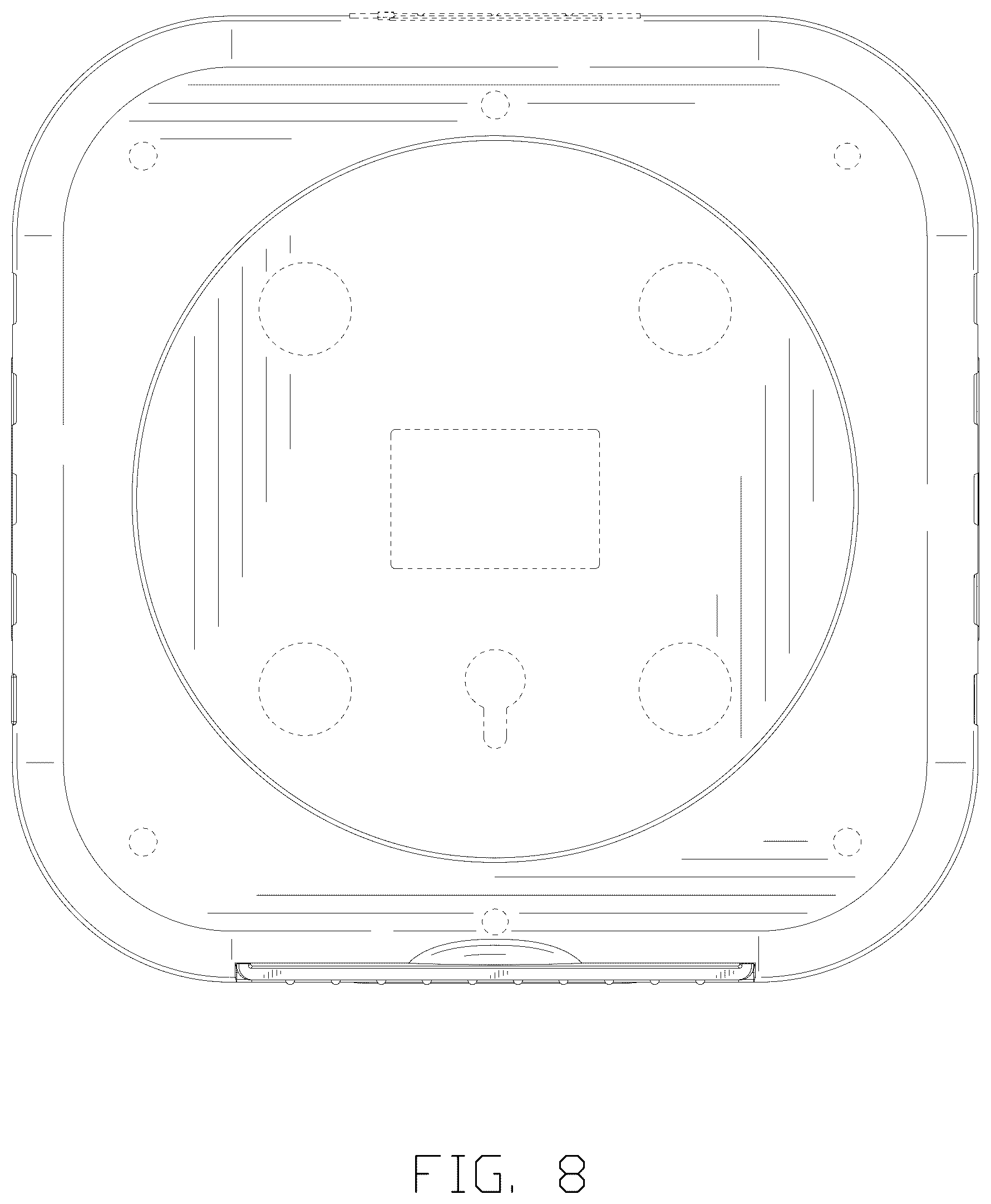 Patent USD1125513 Figure 8 – Fan