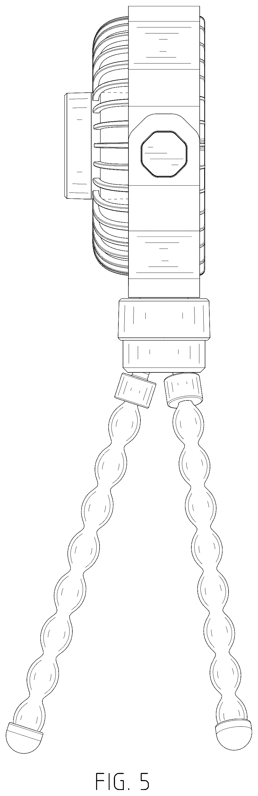 Patent USD1125514 Figure 5 – Fan