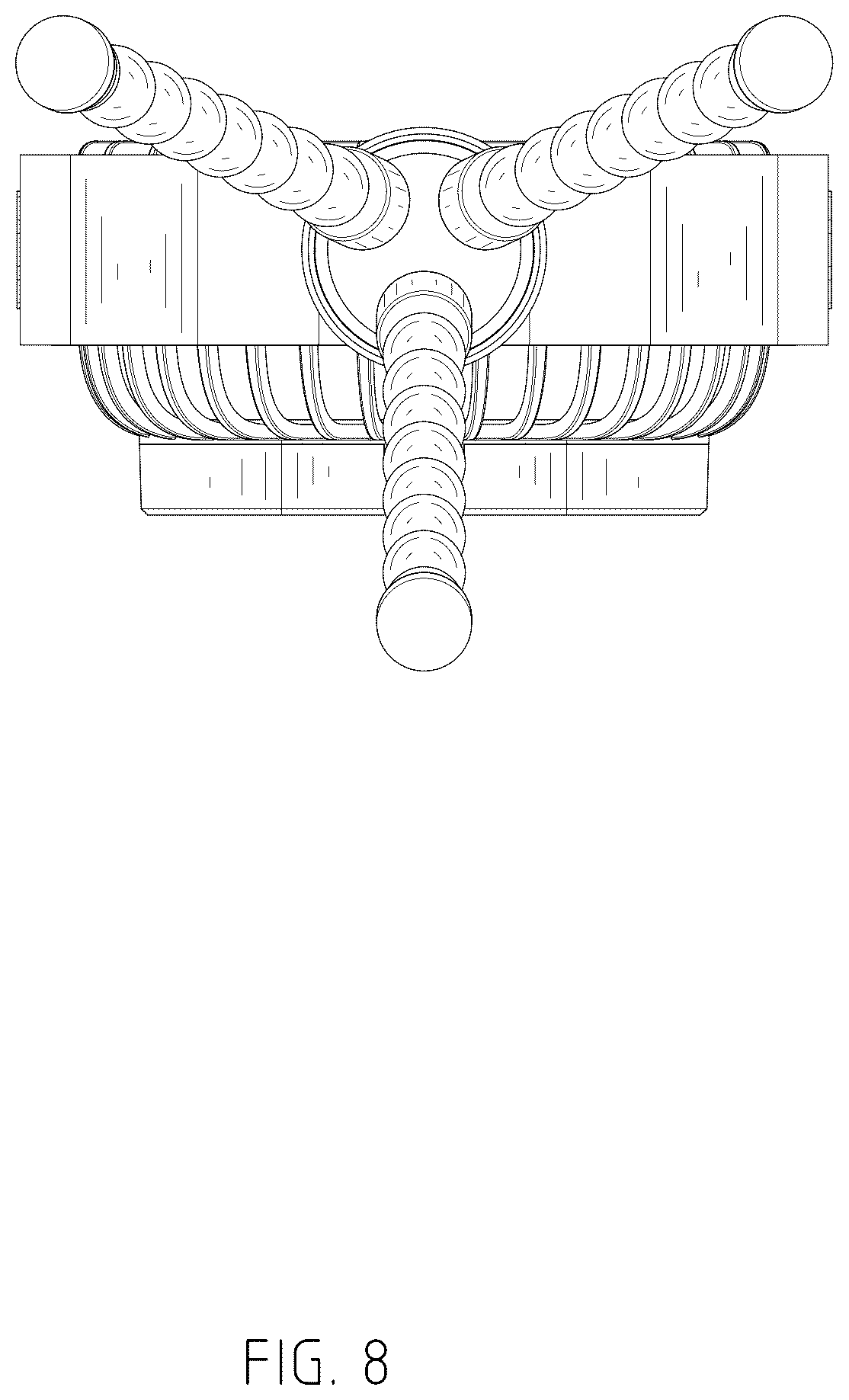 Patent USD1125514 Figure 8 – Fan