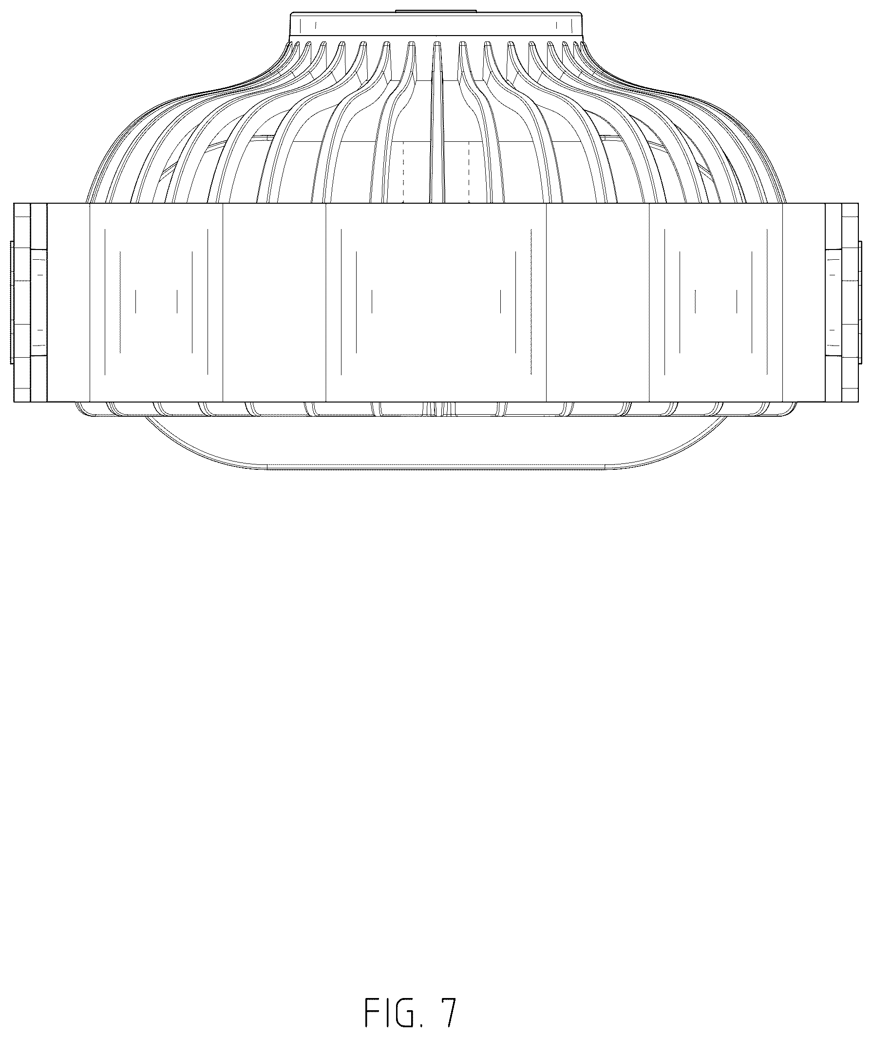 Patent USD1125515 Figure 7 – Desktop fan