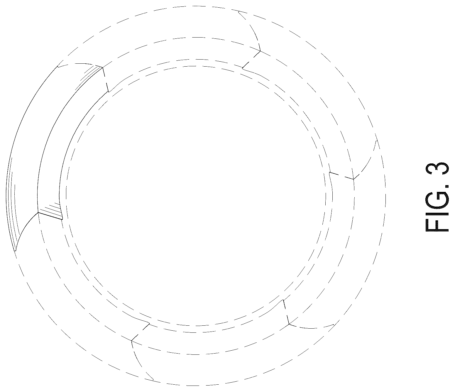 Patent USD1125522 Figure 3 – Fan blade