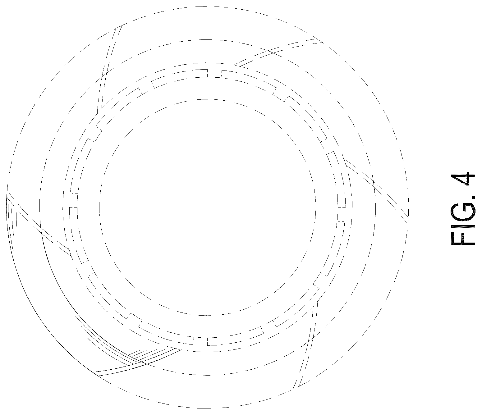 Patent USD1125522 Figure 4 – Fan blade
