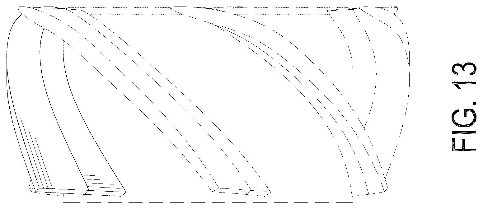 Patent USD1125522 Figure 13 – Fan blade