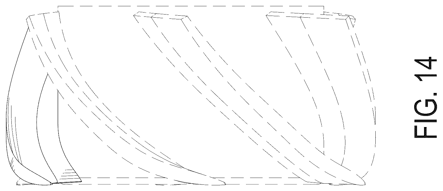 Patent USD1125522 Figure 14 – Fan blade