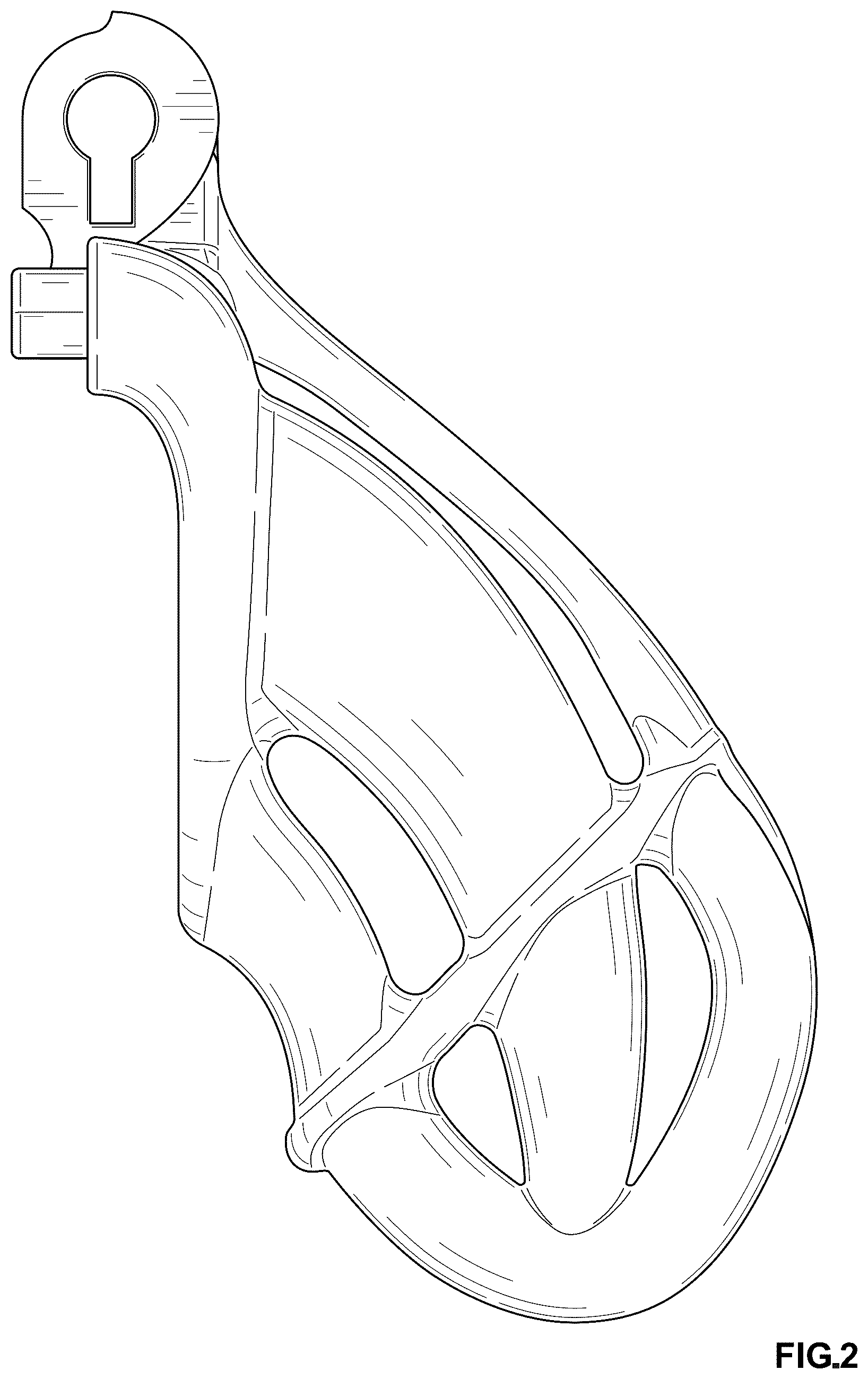 Patent USD1125523 Figure 2 – Shaft cage for a male chastity apparatus