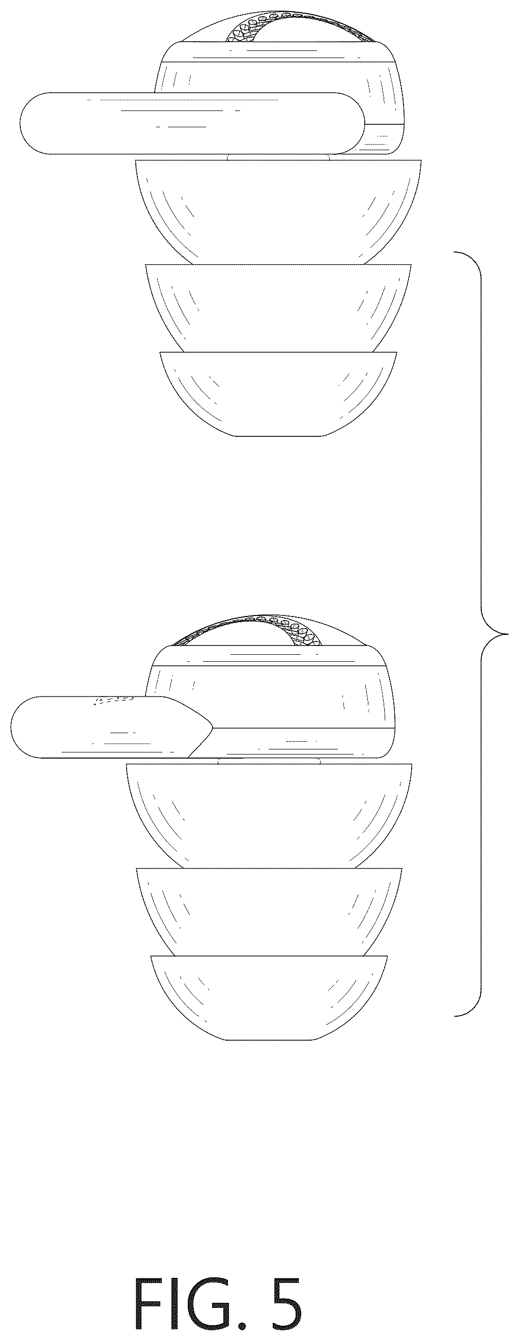 Patent USD1125524 Figure 5 – Pair of swimming earplugs