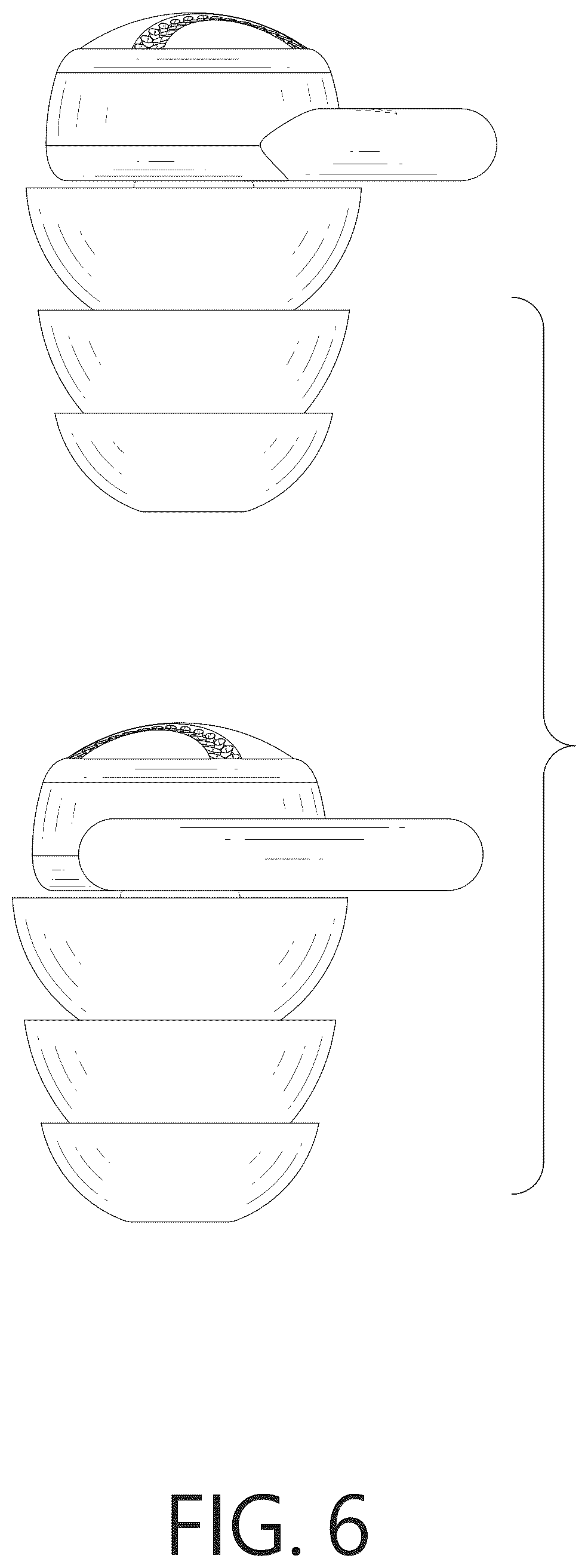 Patent USD1125524 Figure 6 – Pair of swimming earplugs