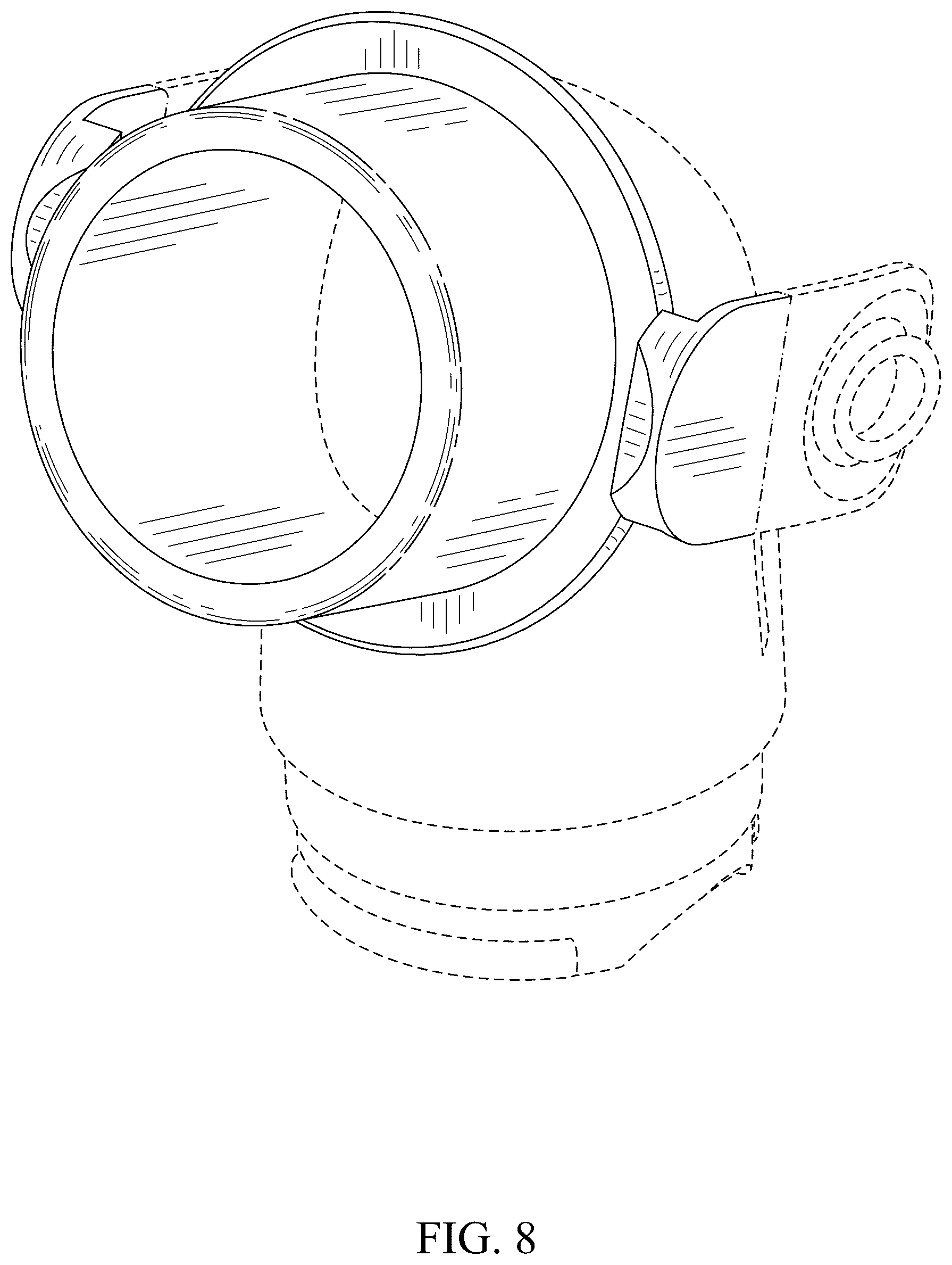 Patent USD1125528 Figure 8 – Connector