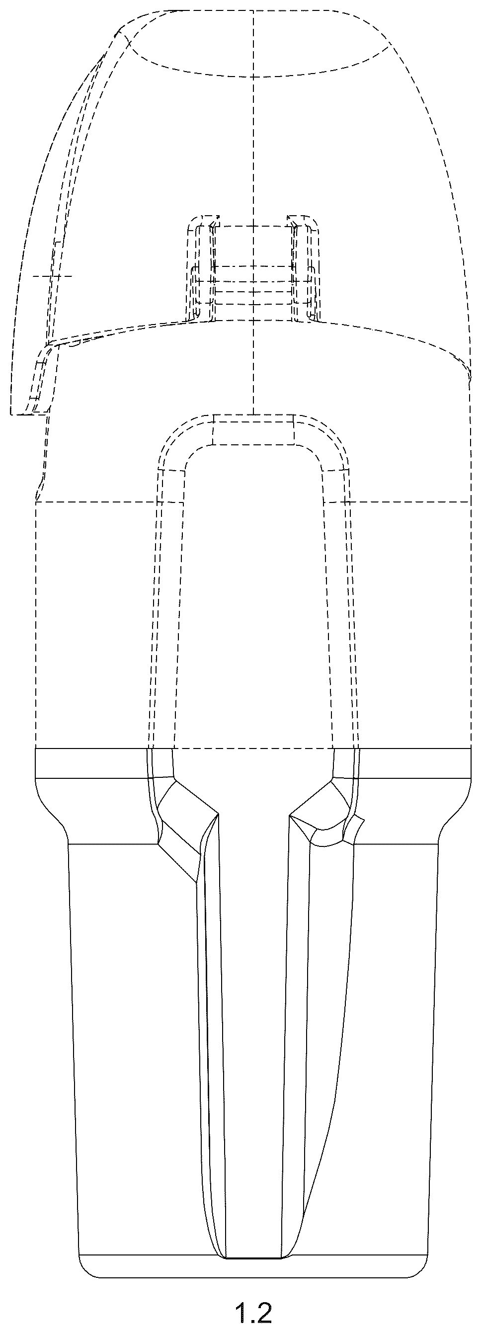 Patent USD1125529 Figure 2 – Inhaler